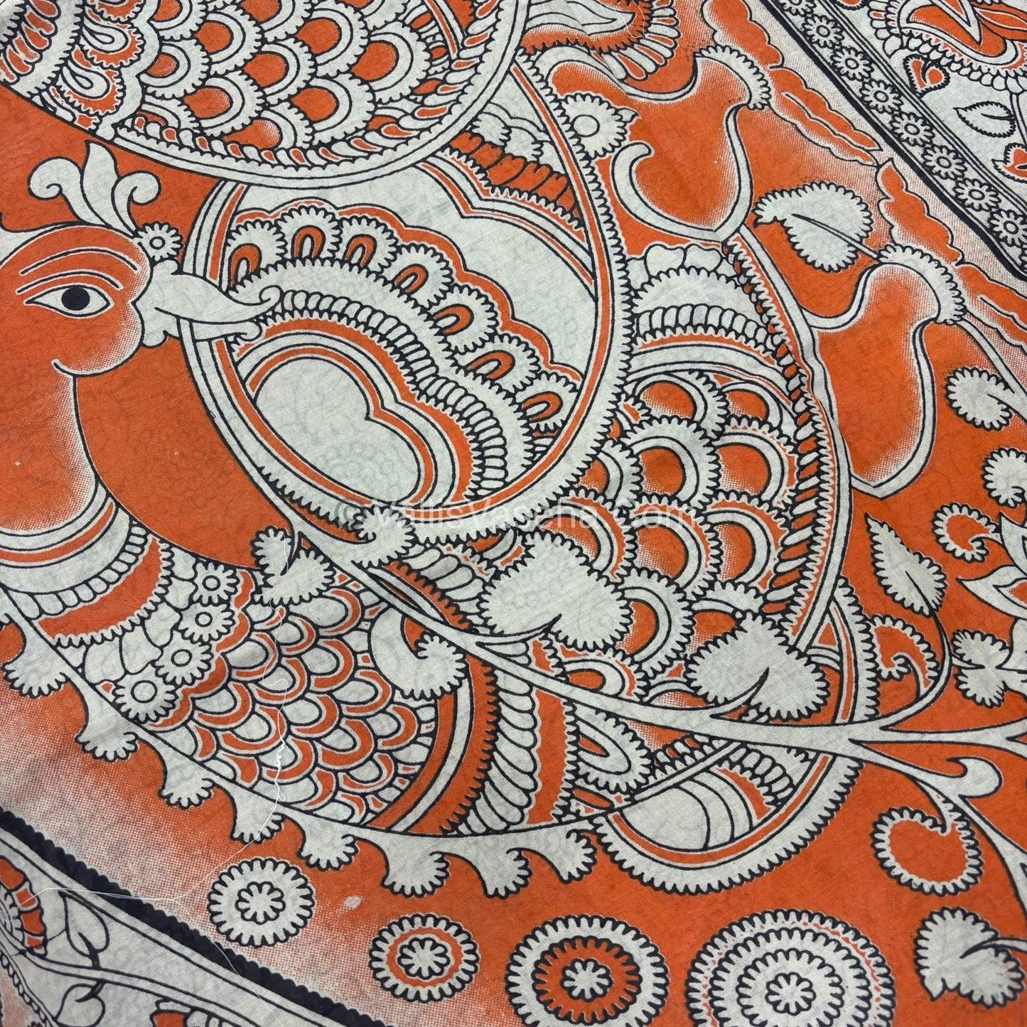 Pure Kalamkari Cotton Saree - VVPKC002