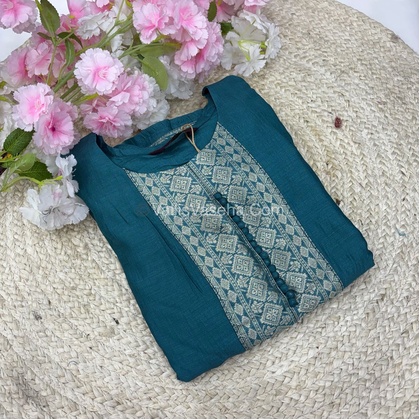 Ready Made - Anarkali - Vichitra Silk - VVRAK001