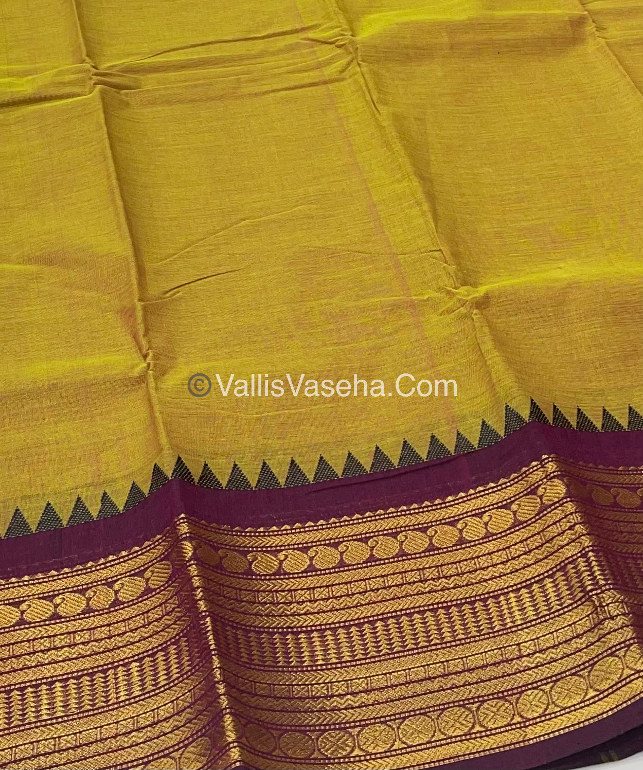 Kanchi Cotton Saree - VVKCS008
