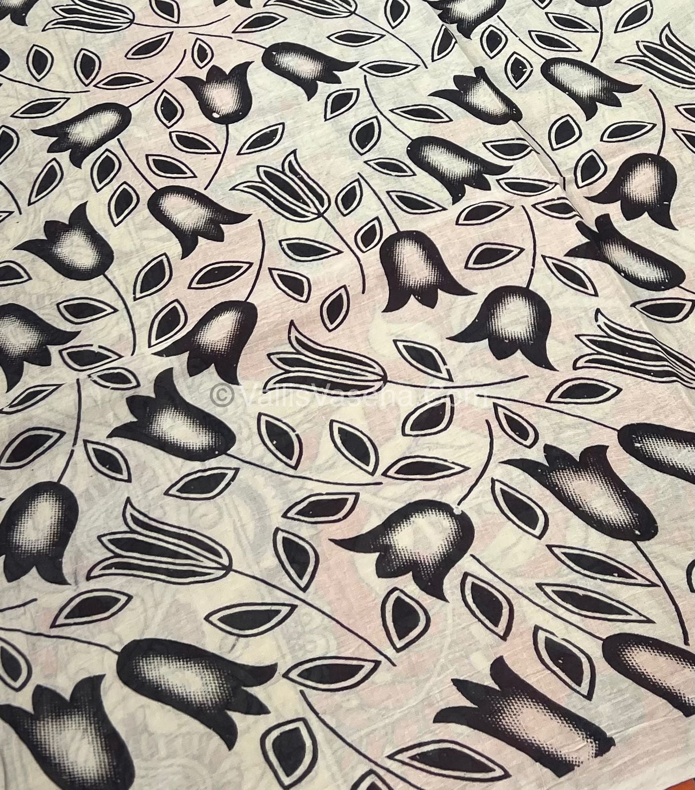Pure Kalamkari Cotton Saree - VVPKC002