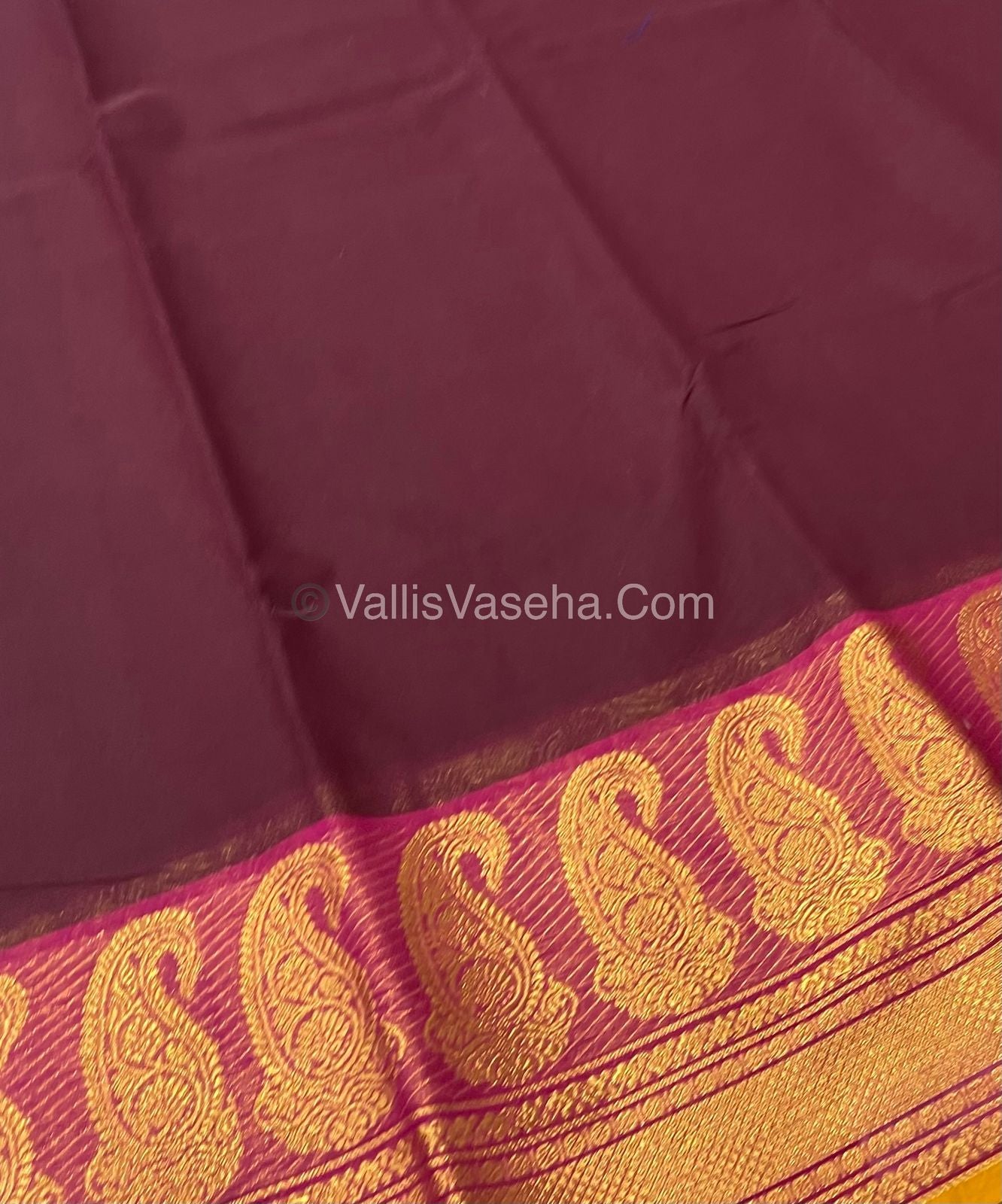 Kanchi Cotton Saree - VVKCS010