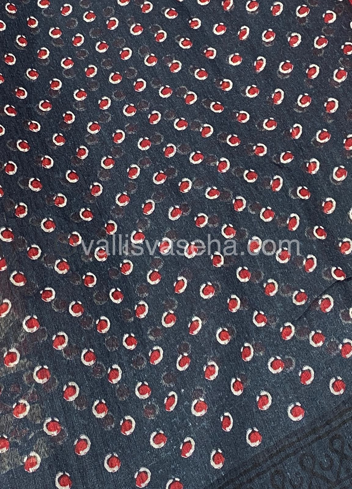 Jute Mixed Cotton Saree | VVJCS001