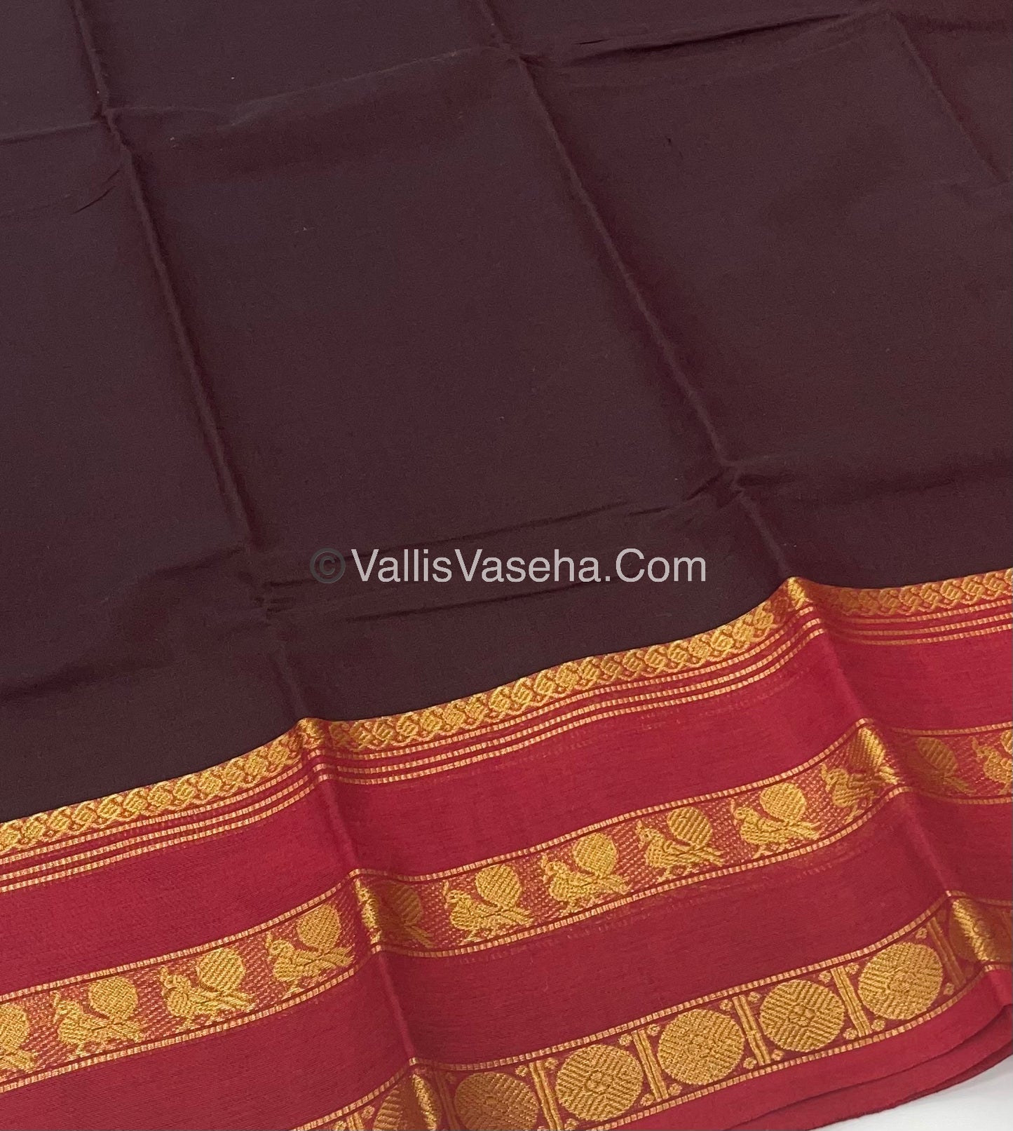 Kanchi Cotton Saree - VVKCS008