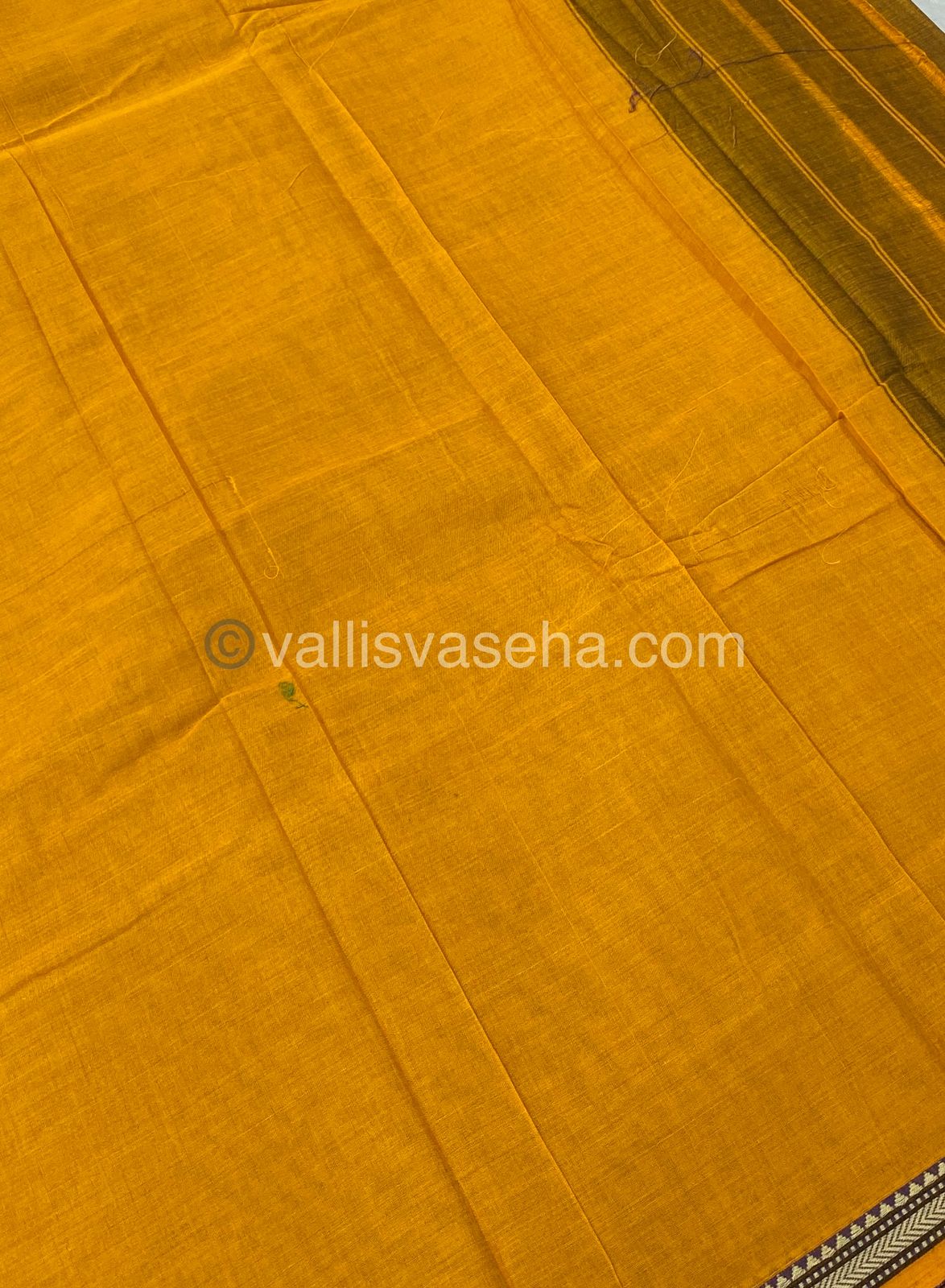 Narayanapet Mercerised Cotton Saree - VVNMC001