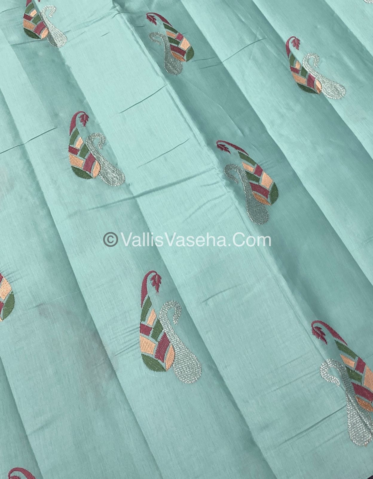 Butter Silk - Blue & Purple Combo - VVBS002
