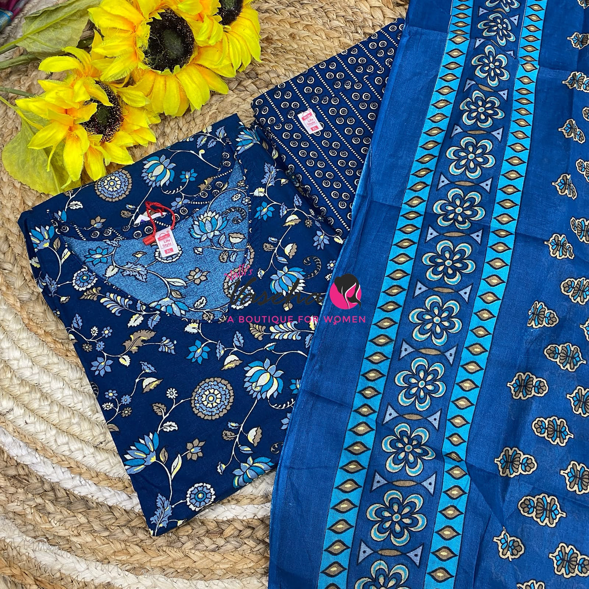 Ready Made - Salwar, Kameez & Duppatta(3pc) - Printed - VVRBS010