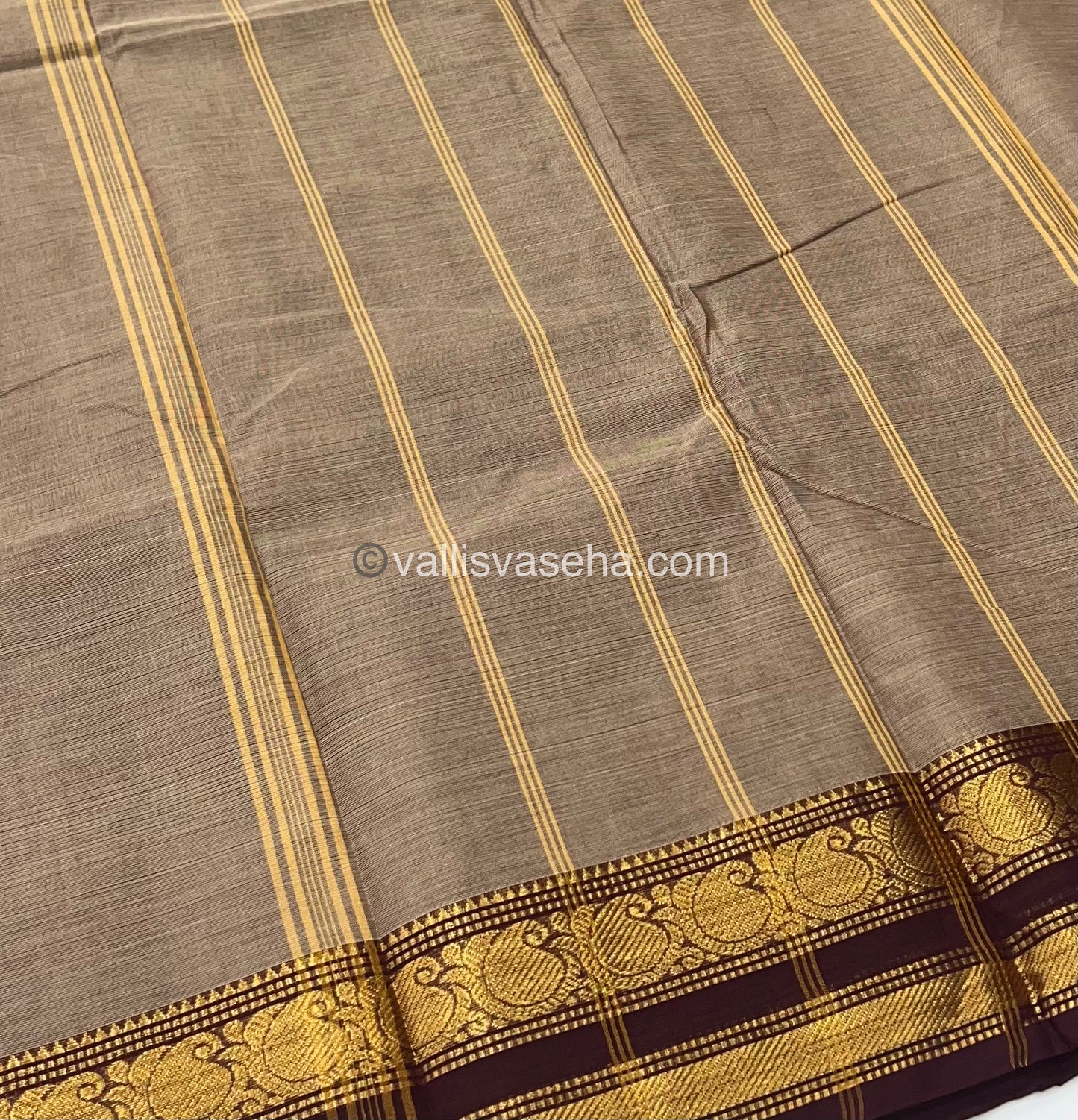 Kanchi Cotton Saree - VVKCS009