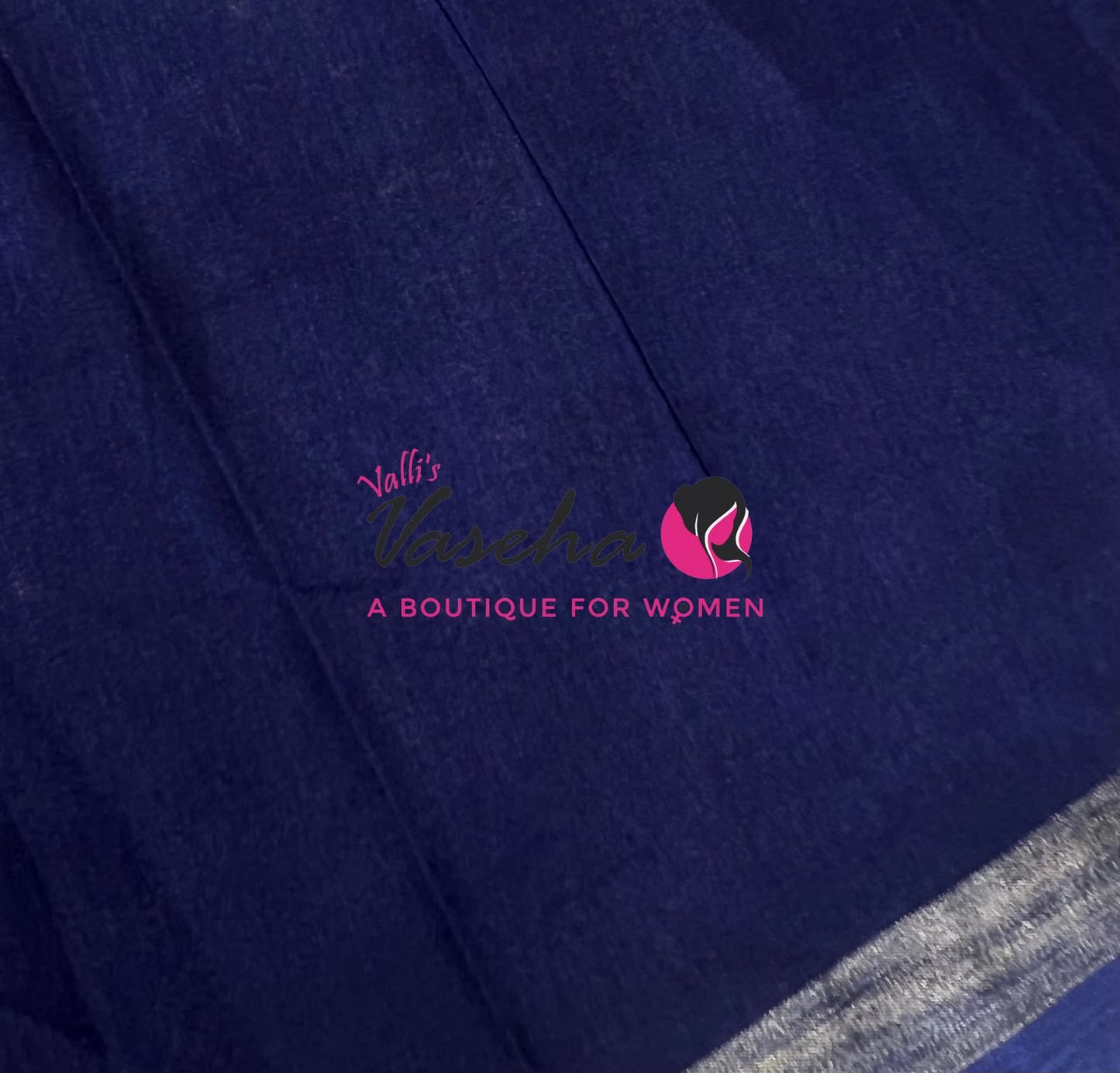 Casual Wear - Fancy Printed Silk - Navy Blue Shade - VVFPS001