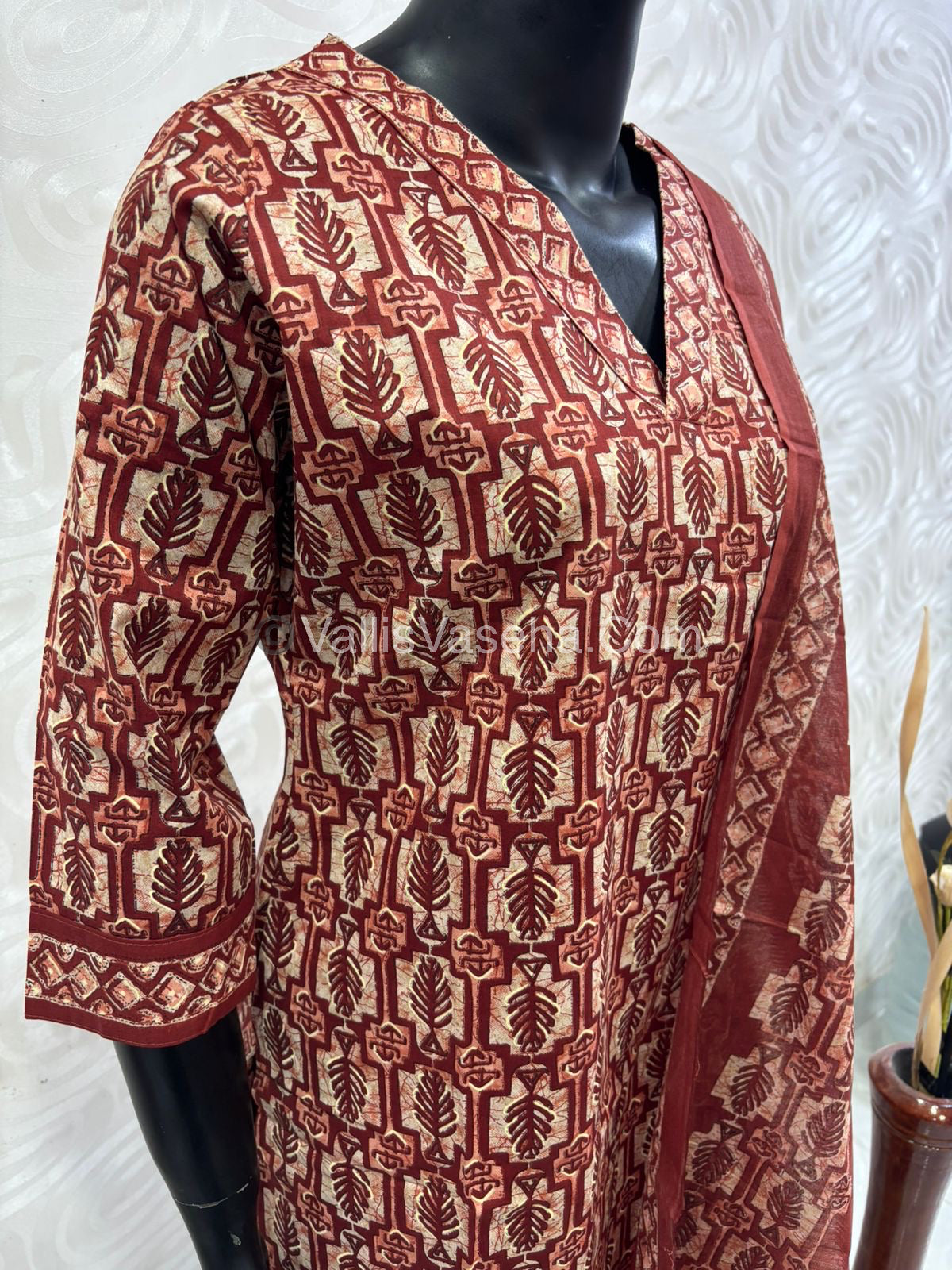 Ready Made - Salwar, Kameez & Duppatta(3pc) - Printed - VVRBS004