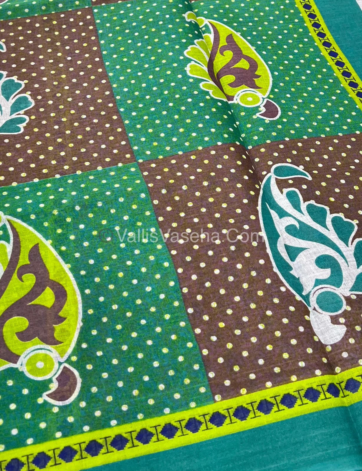 Pure Cotton Voile Saree | VVPVS001