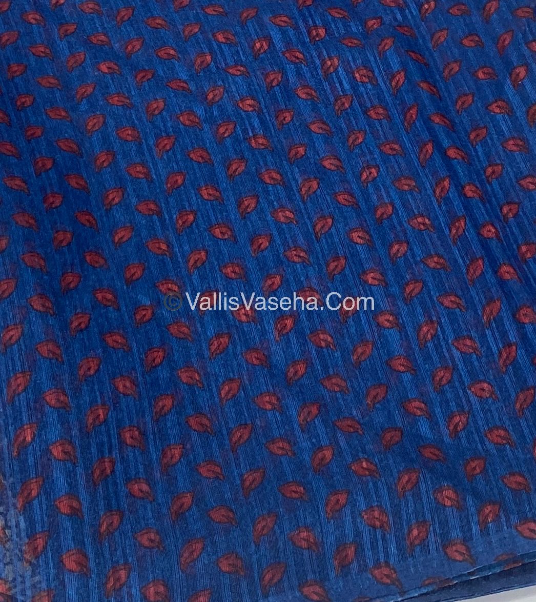 Jute Mixed Cotton Saree | VVJCS001