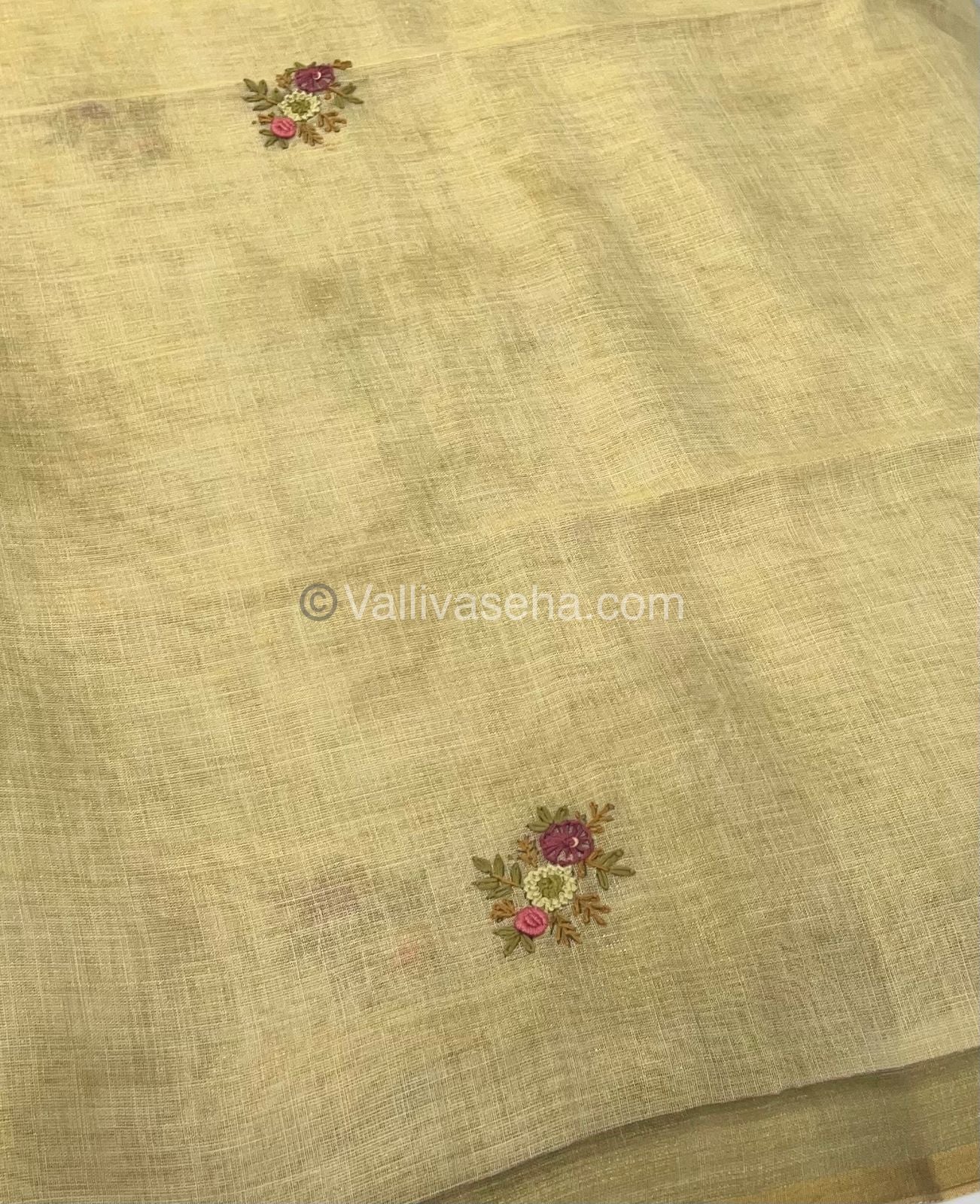 French Knot - Tissue Saree - VVLFN001
