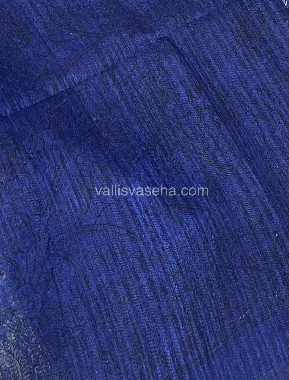 Jute Mixed Cotton Saree | VVJCS001