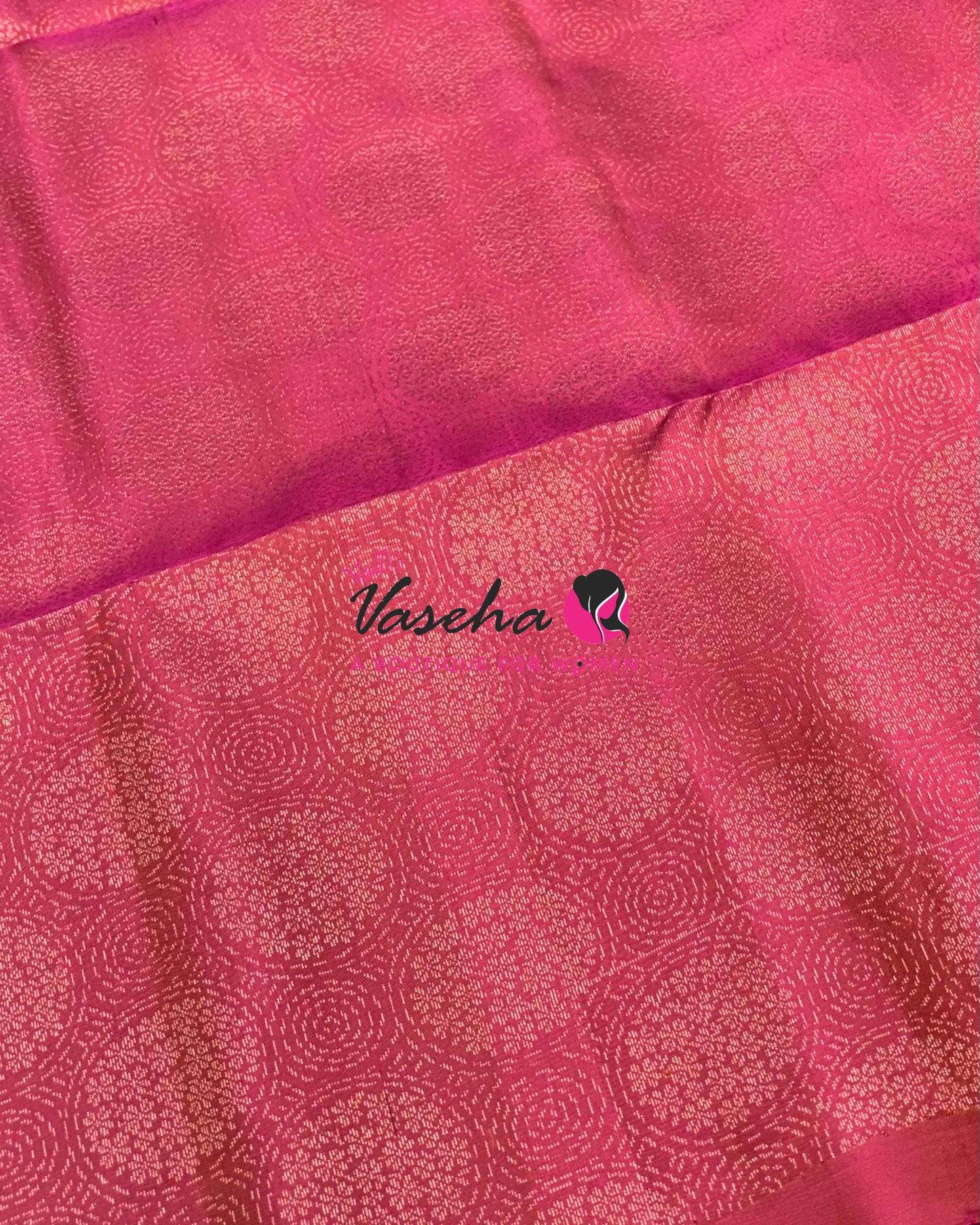 Pure Soft Silk Saree - Border Less - pink Shade - VVPSS080