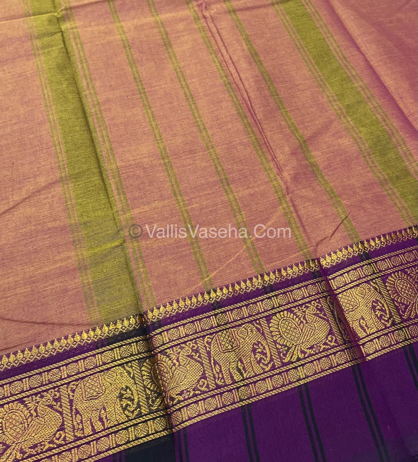 Kanchi Cotton Saree - VVKCS007