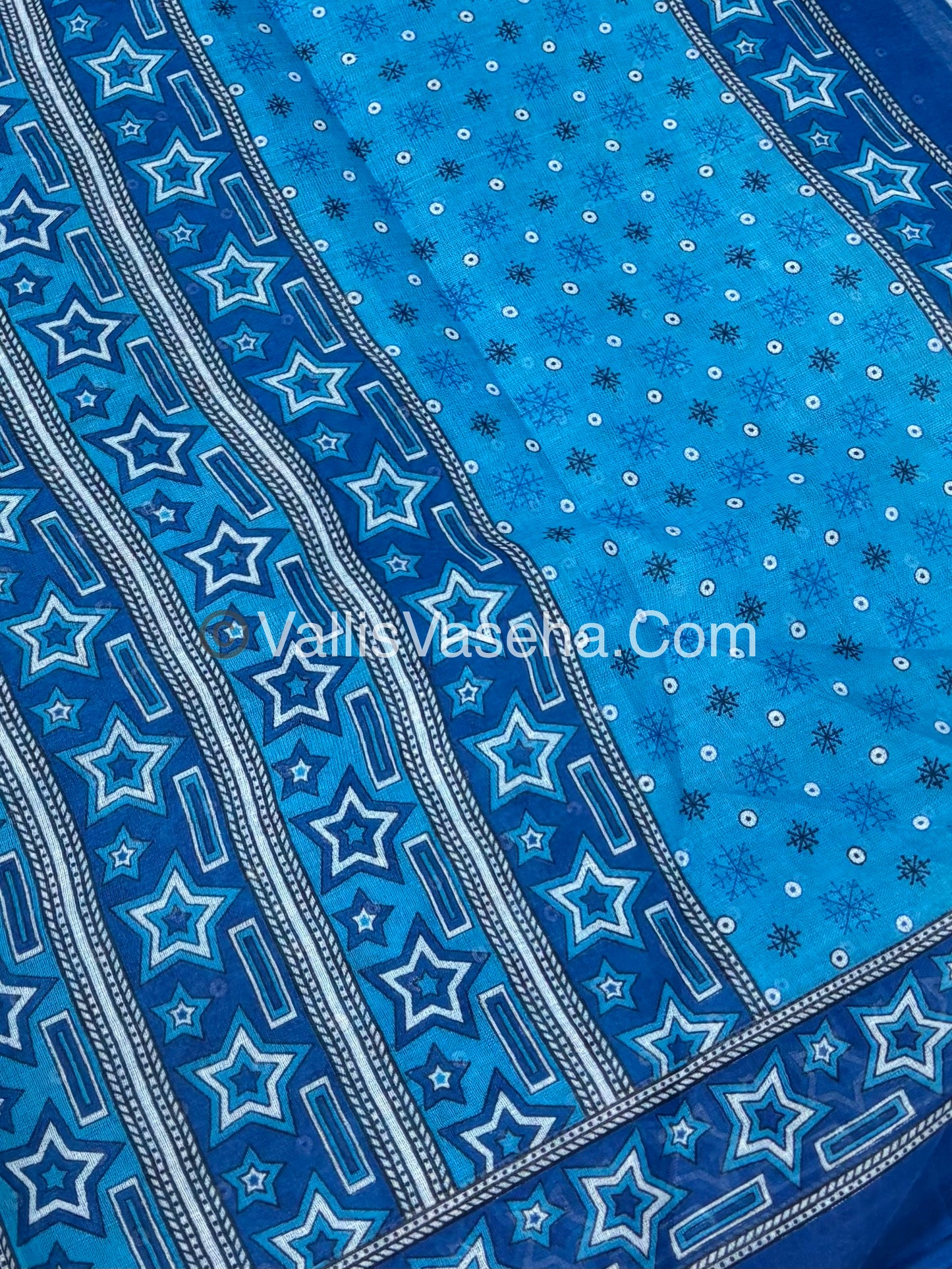 Pure Cotton Voile Saree | VVPVC003