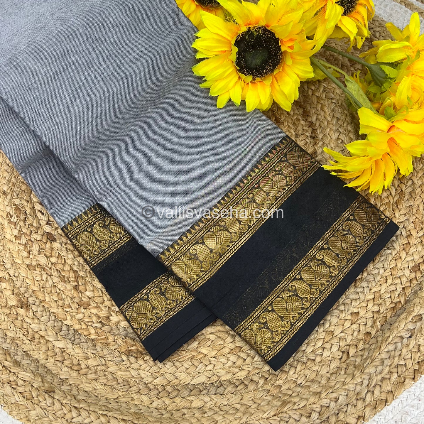 Kanchi Cotton Saree - VVKCS009