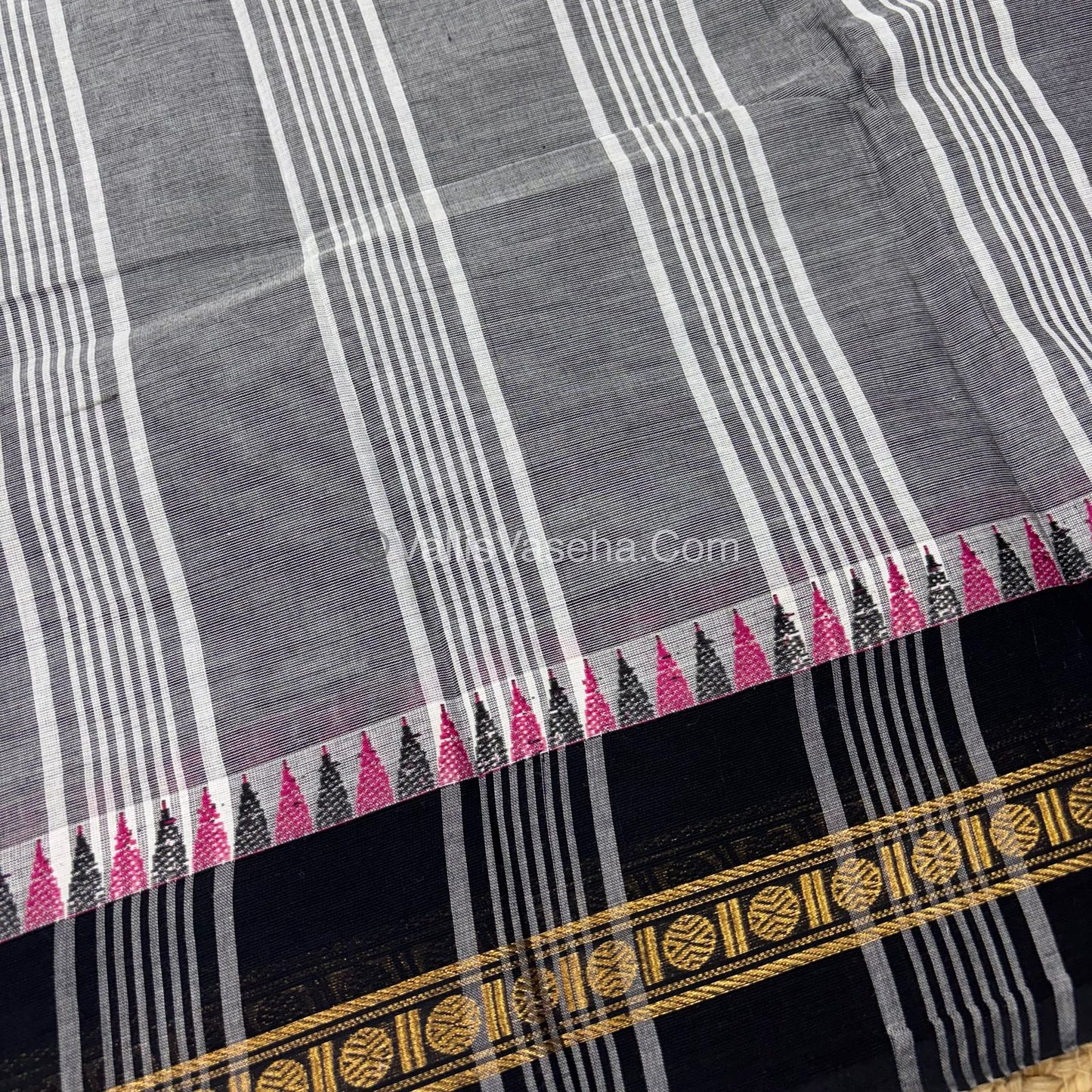 Kanchi Cotton Saree - VVKCS018