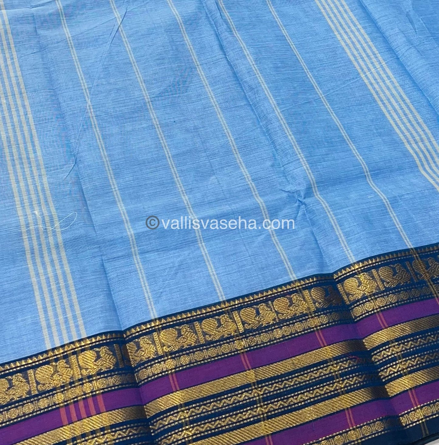 Kanchi Cotton Saree - VVKCS009