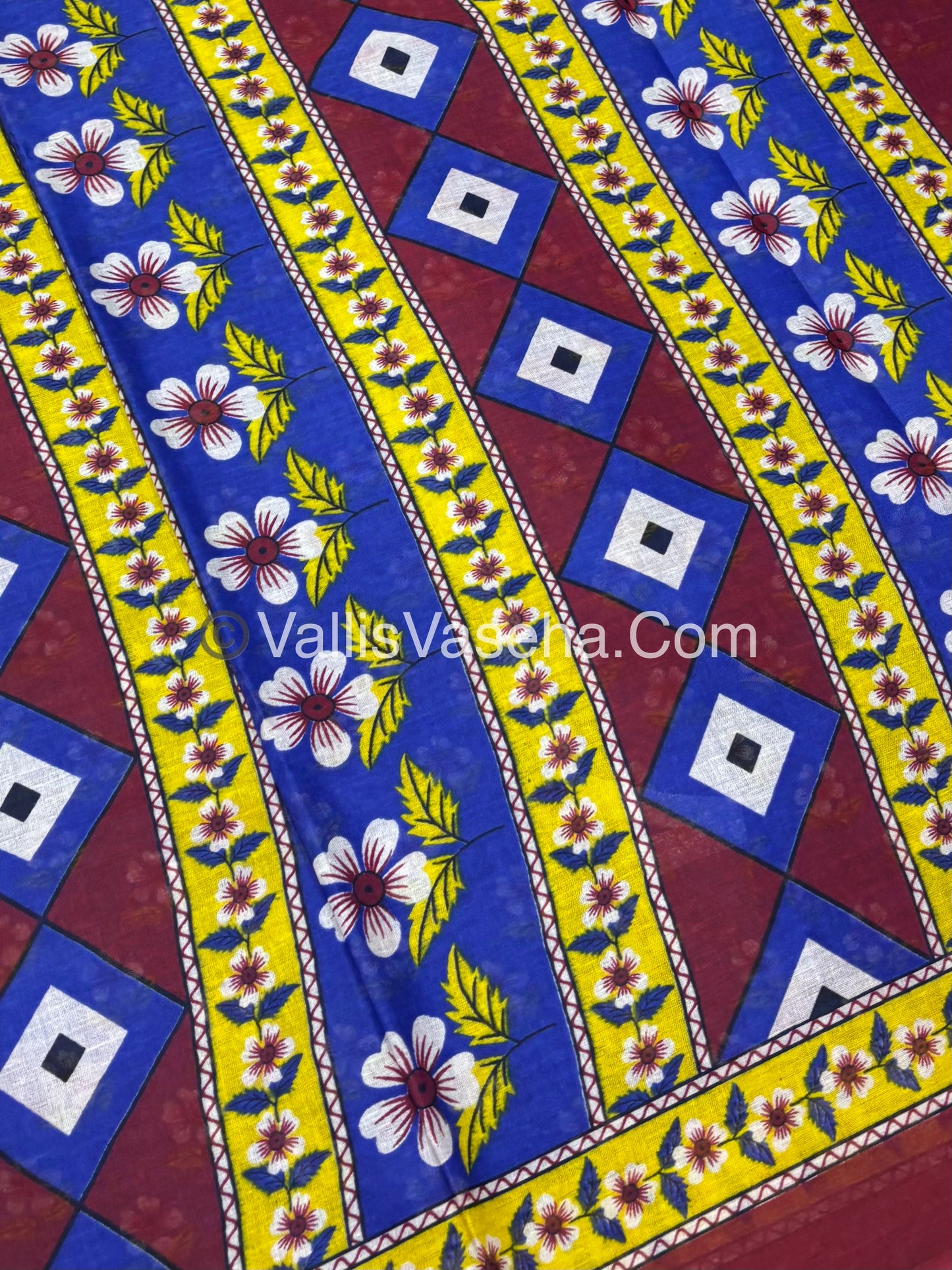 Pure Cotton Voile Saree | VVPVC001