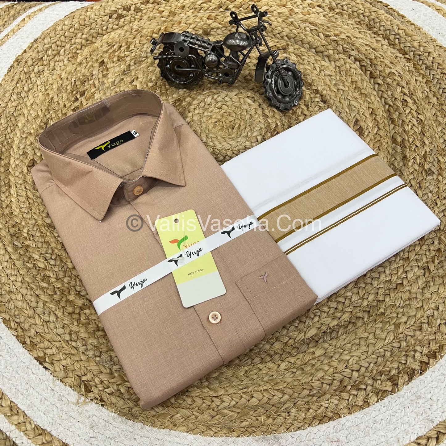 Matching Dhoti and Shirt (HS) & (FS) Set - VVMDS001