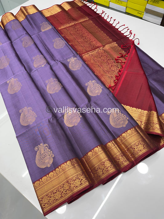 Pure Soft Silk Saree - Kanchi Border - VVPSS015