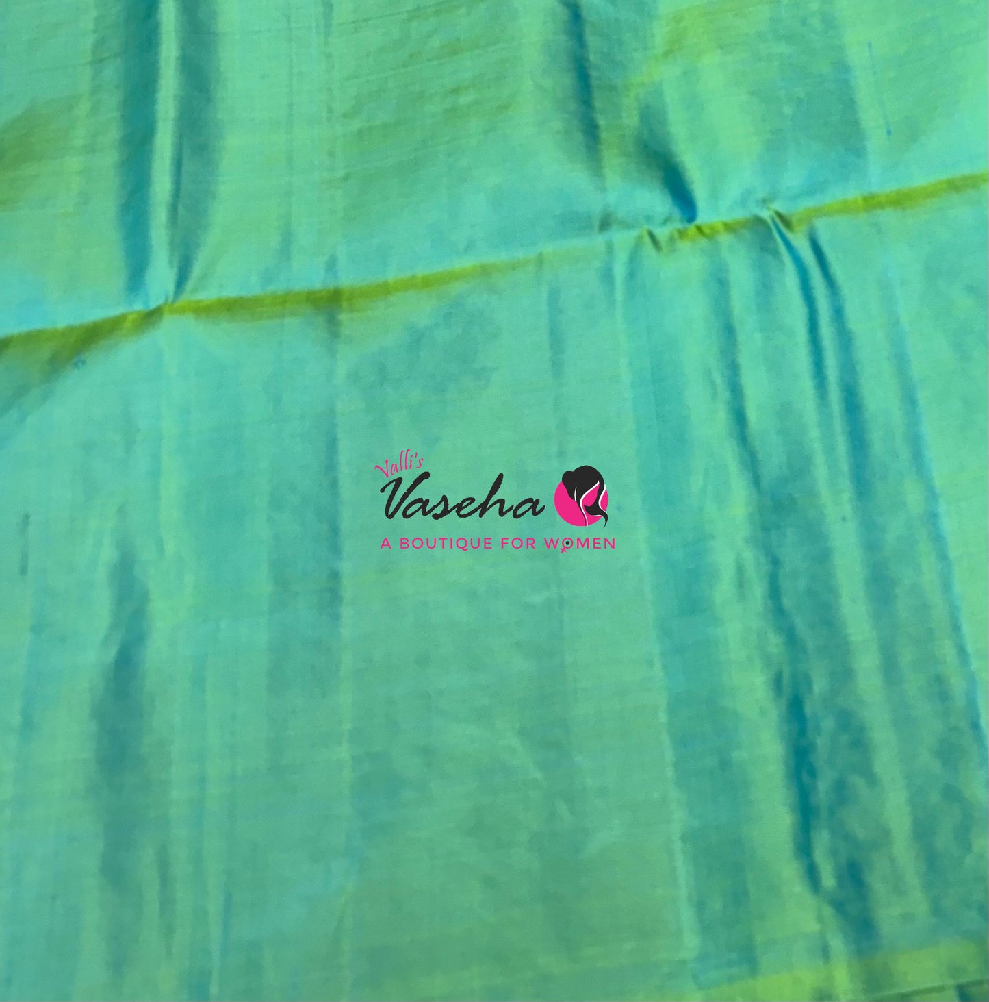 Pure Soft Silk Saree - Purple With Dual Tone Green Shade - VVPSS097