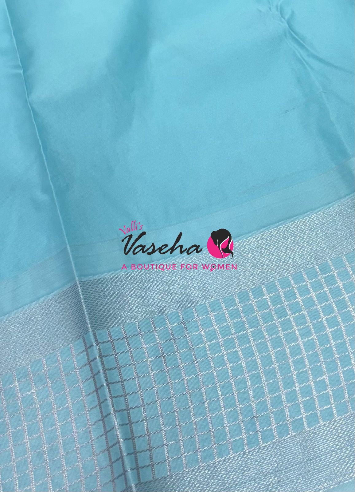 Semi Kanchi Silk - Purple & Blue - VVSKS007