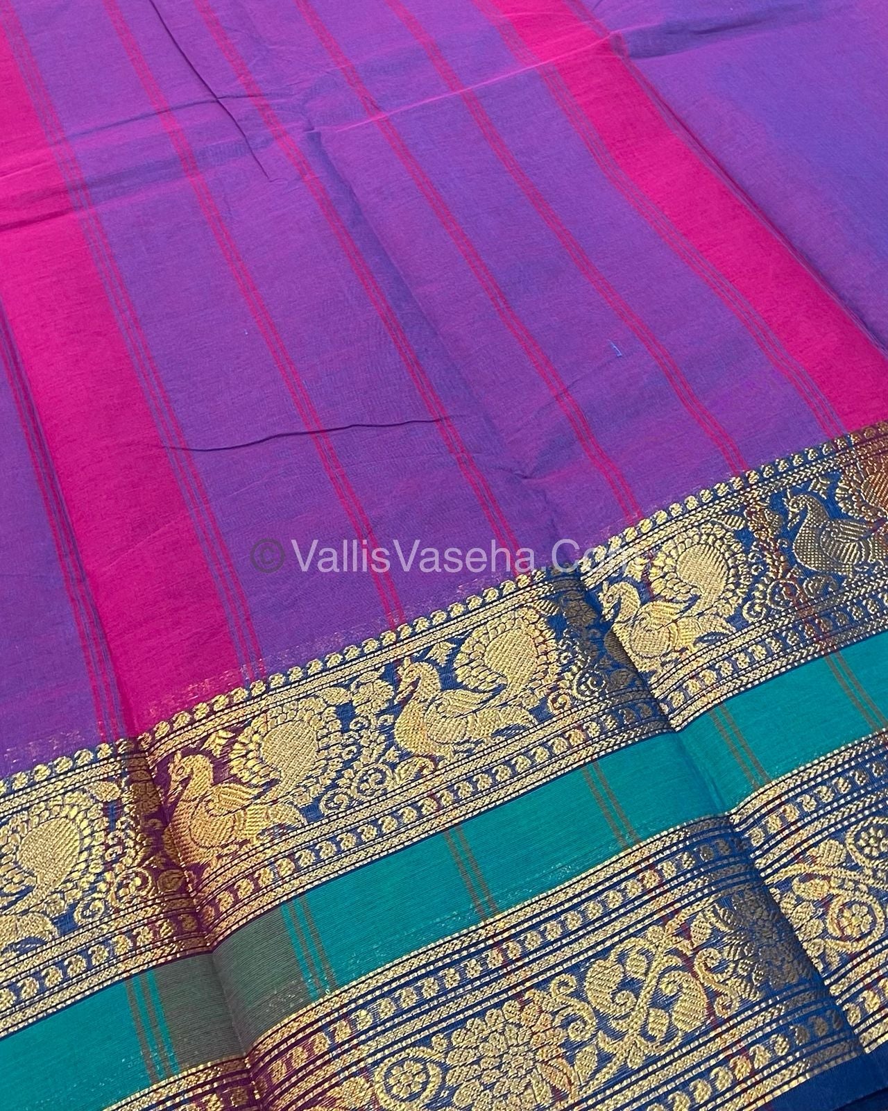 Kanchi Cotton Saree - VVKCS010