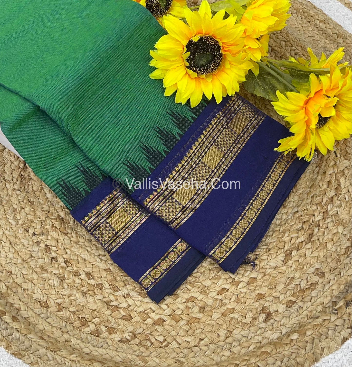 Kanchi Cotton Saree - VVKCS008