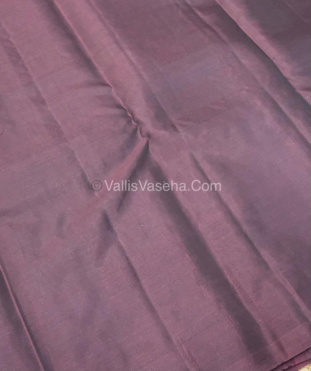 Half Mix - Pure Soft Silk Saree - VVPSS054