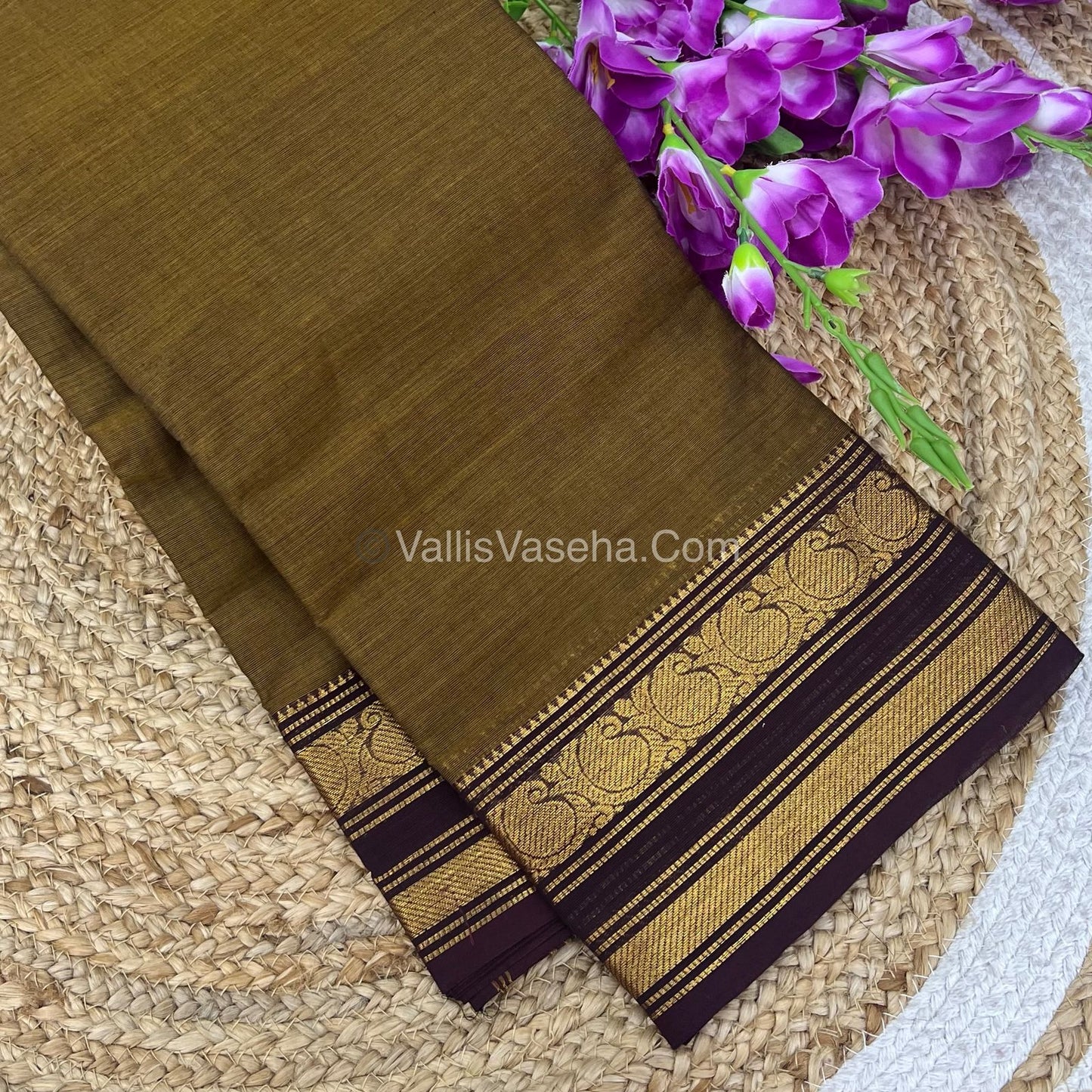 10 Yards - Kanchi Cotton Saree - VVKC901