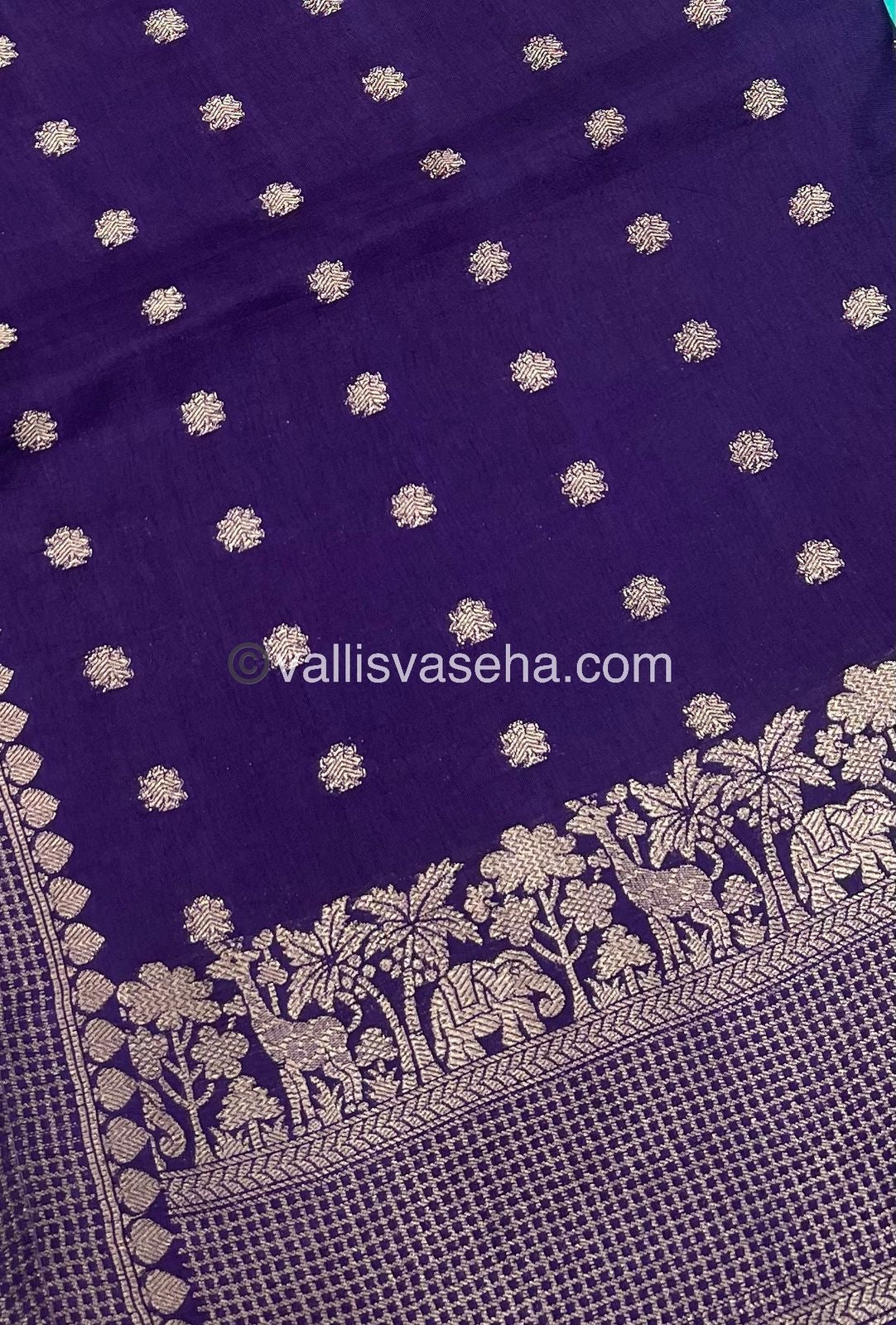 Russian Viscose - Premium Viscose Saree - VVRVS001