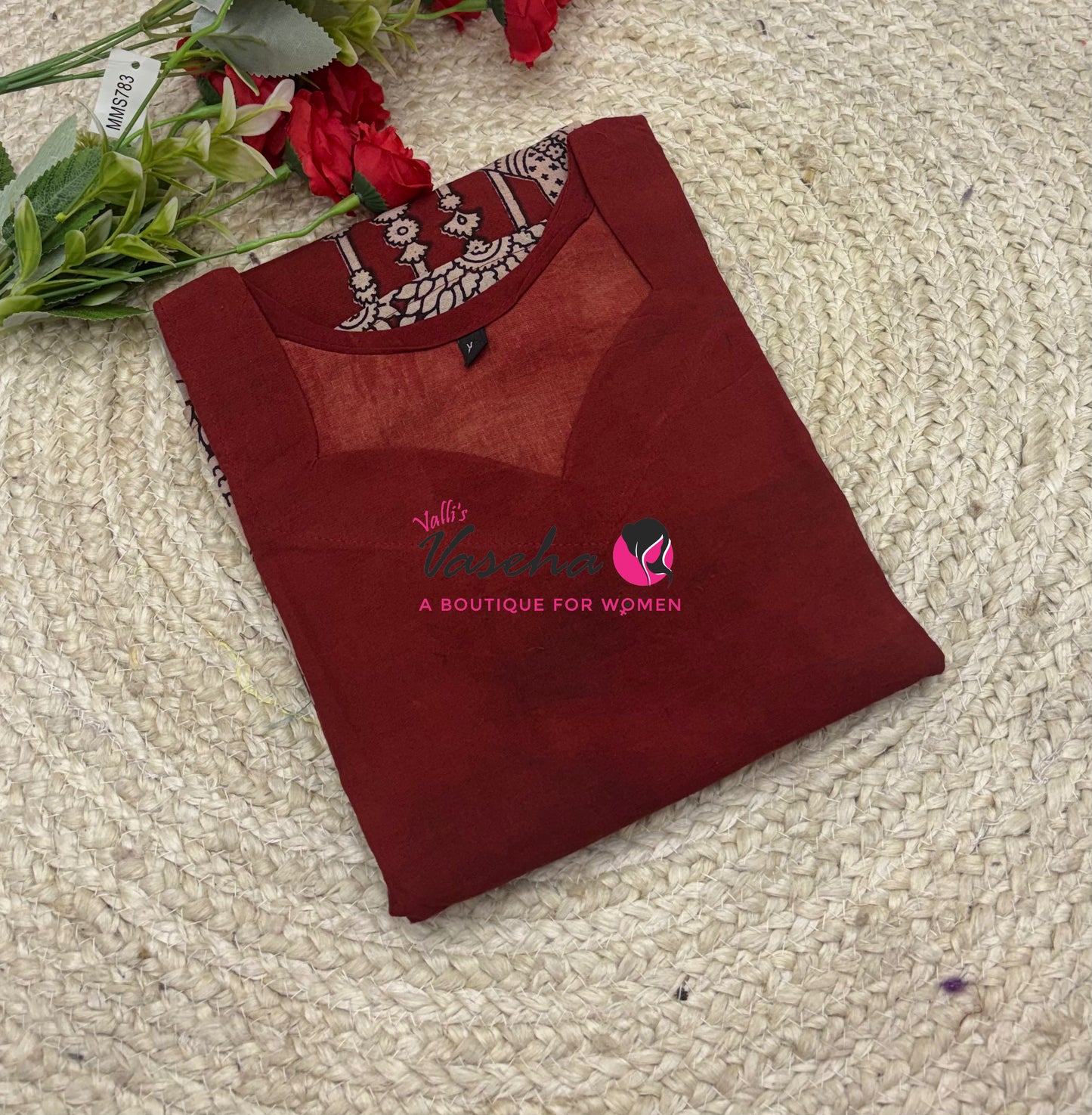 Ready Made - Kalamkari Kurti - VVRKK001