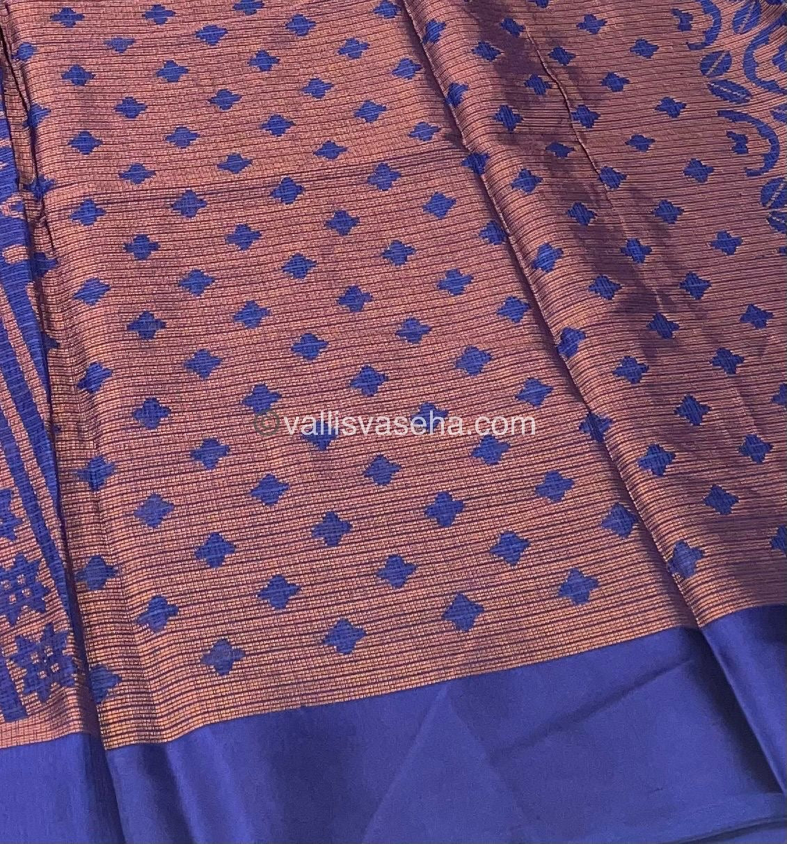 Mixed Cotton Brasso Saree - VVBS001