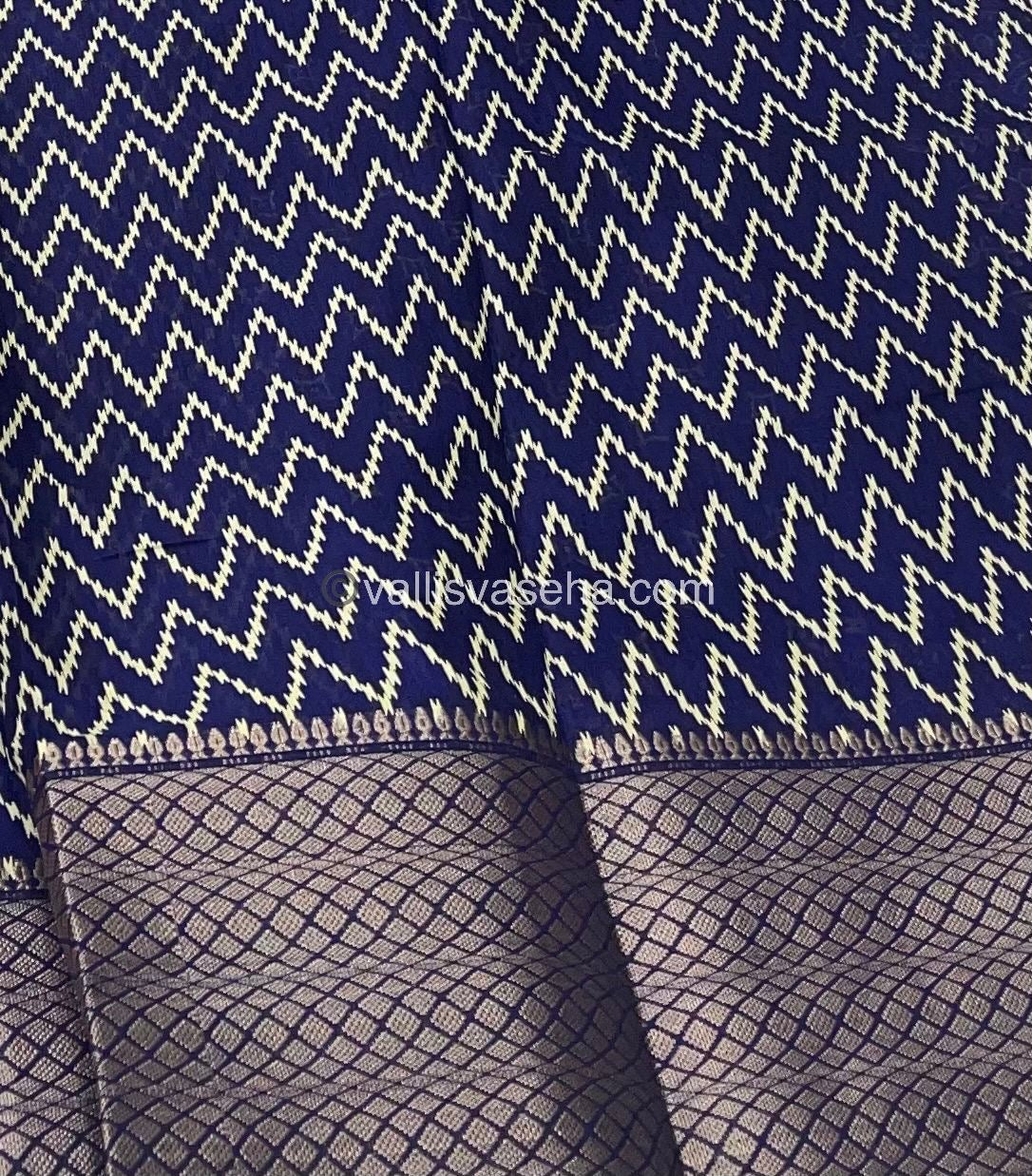 Semi Binny Silk - Blue Shade - VVSBS002