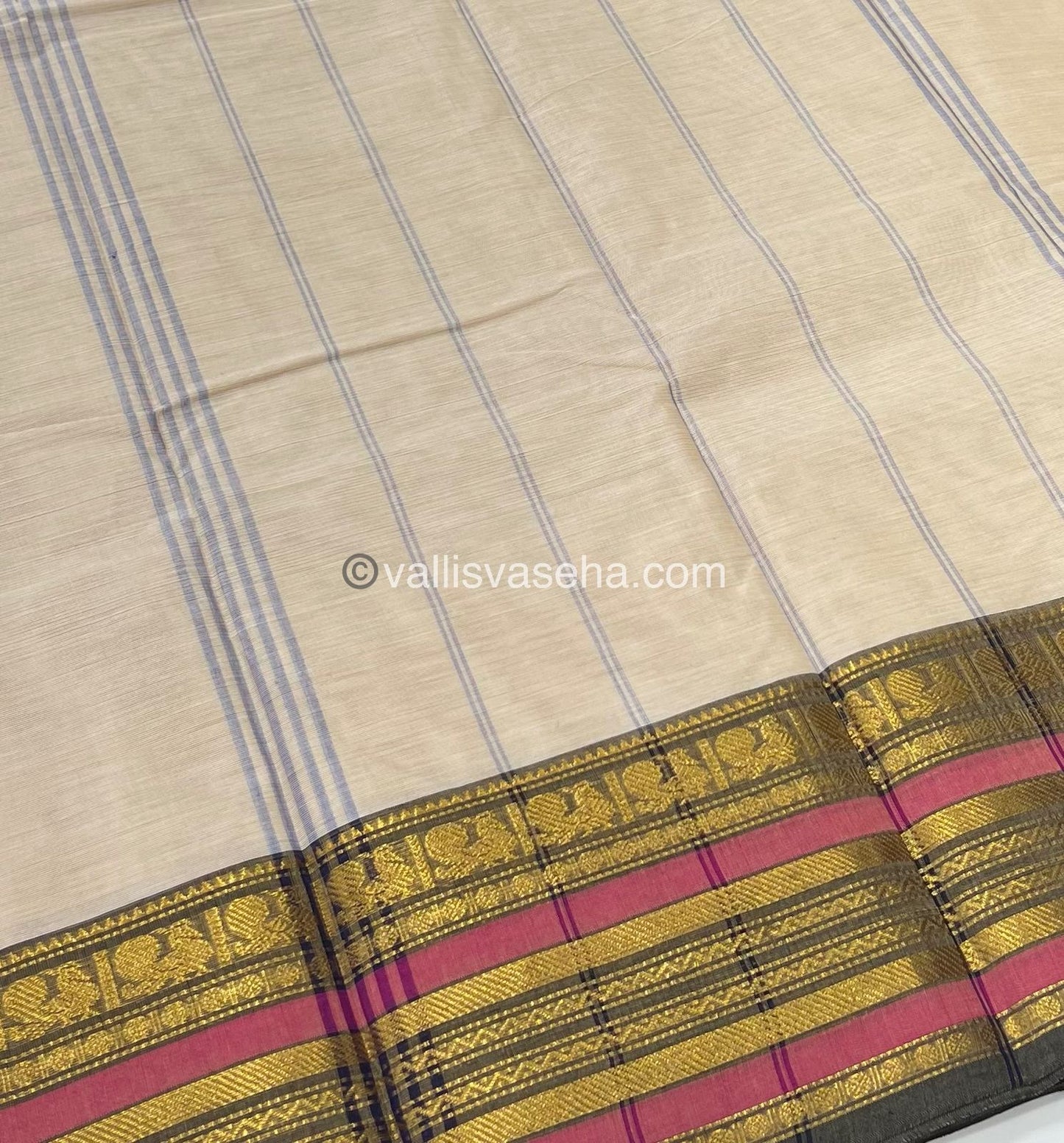 Kanchi Cotton Saree - VVKCS009