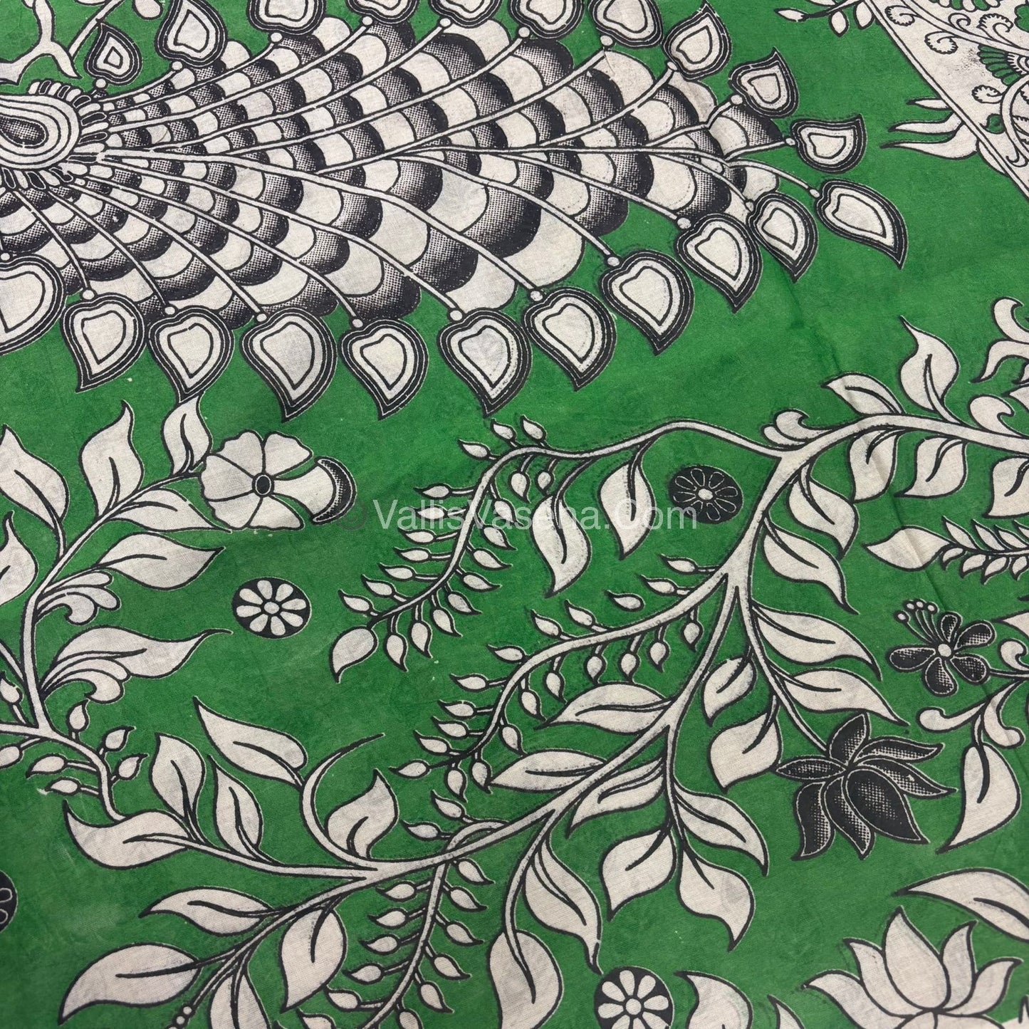 Pure Kalamkari Cotton Saree - VVPKC002