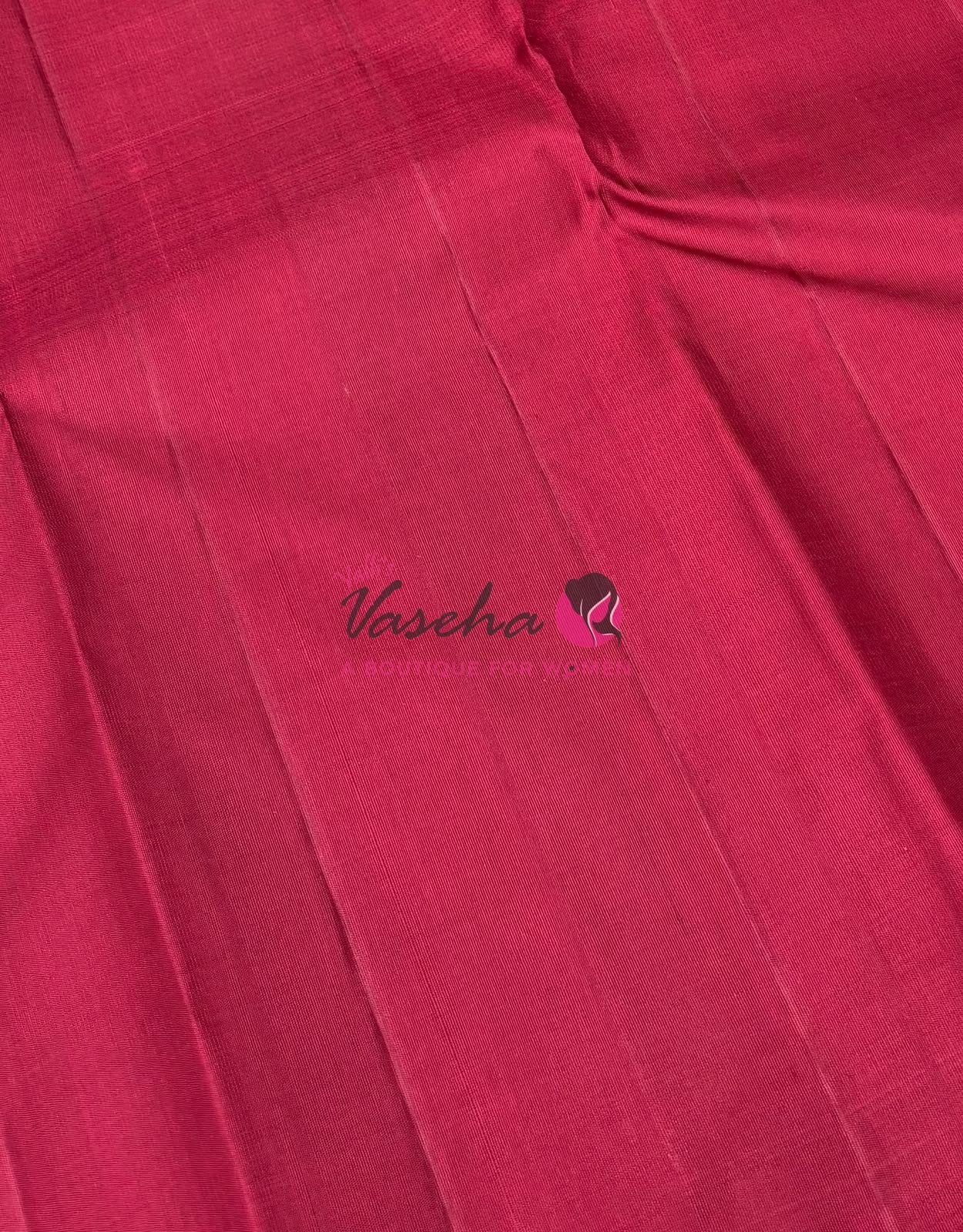 Pure Kanchipuram Silk Saree - Thalampoo - VVPS029