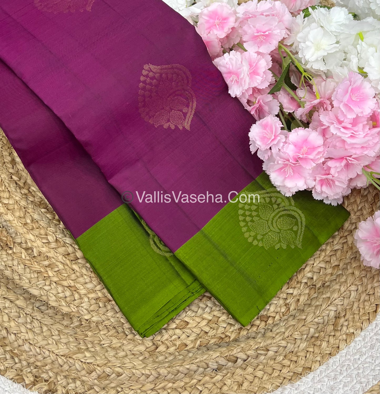Half Mix - Pure Soft Silk Saree - VVPSS030