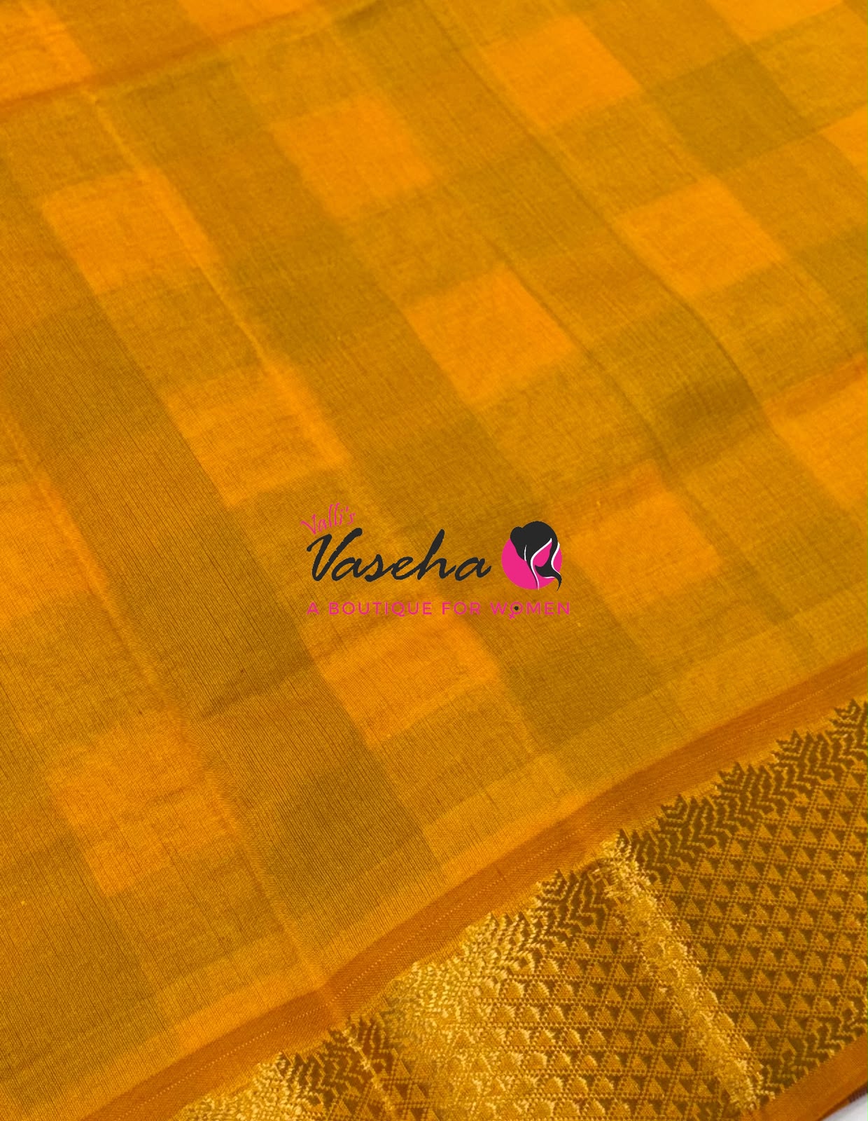 Semi Silk Cotton Saree | Pazhum Pazhamum Checks Design |VVSSC011