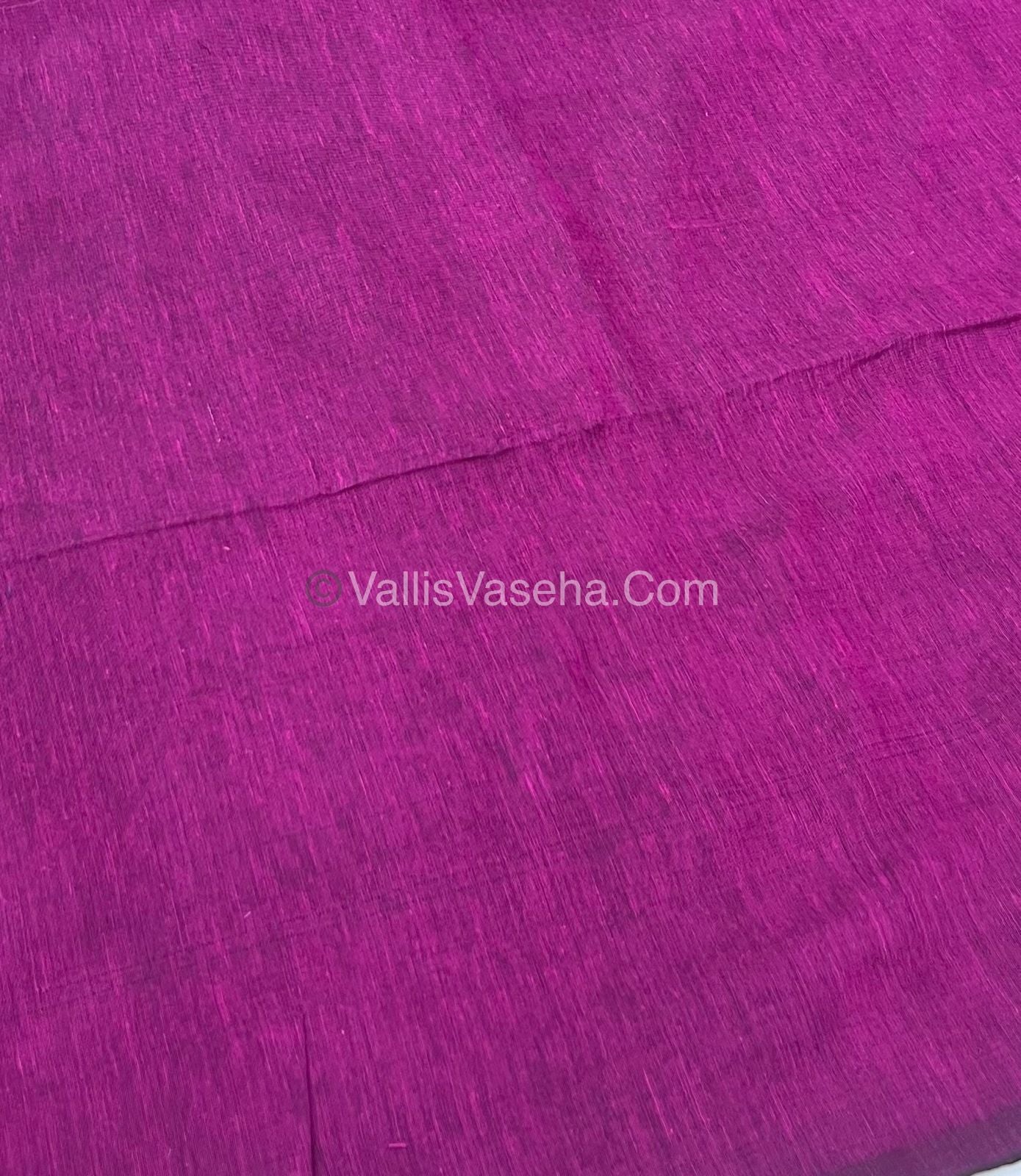 Khadi Cotton Sarees with Kalamkari Blouse - VVKCK001