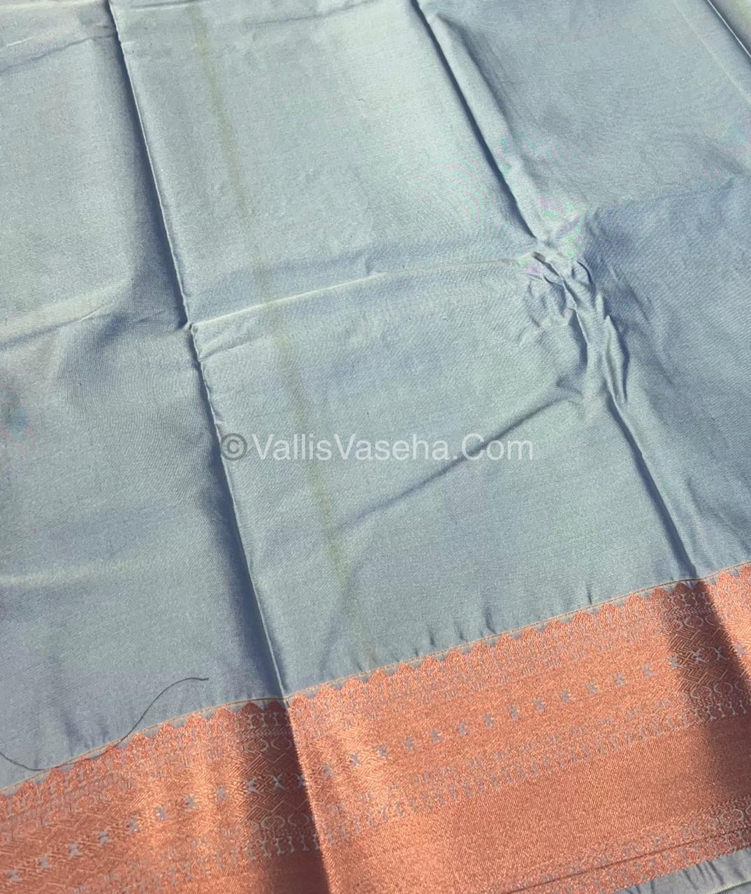 Semi Kanchipuram Soft Silk - VVSSS008