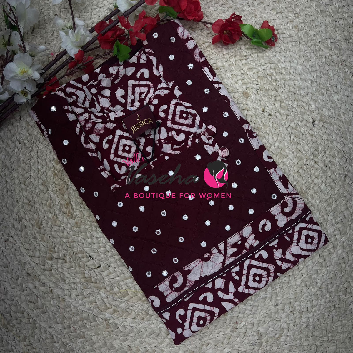 Free Size - Nighties - Batick Print - VVJN001