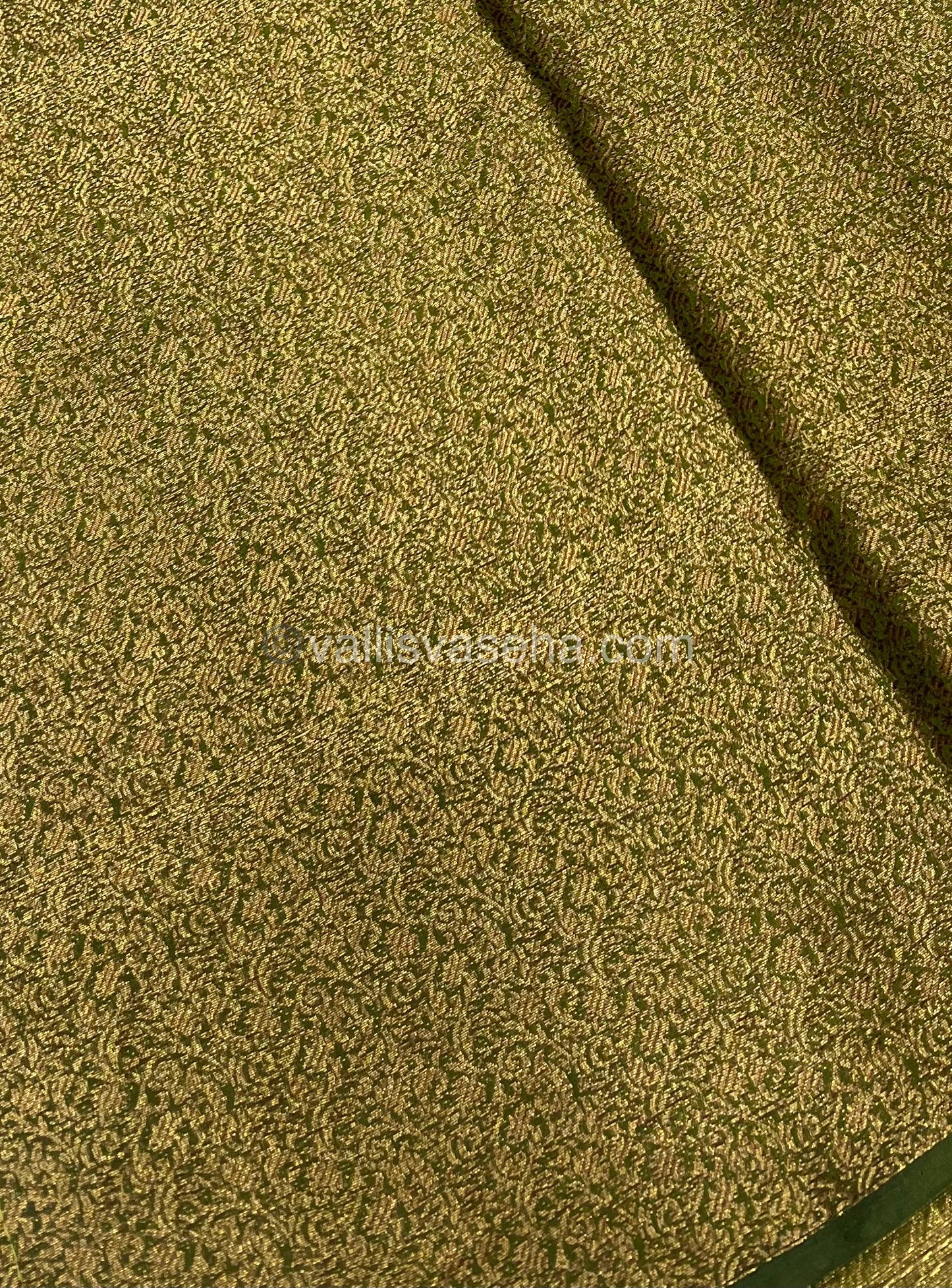 Bamboo Silk Saree - Pink with Green Shade - VVBSS001