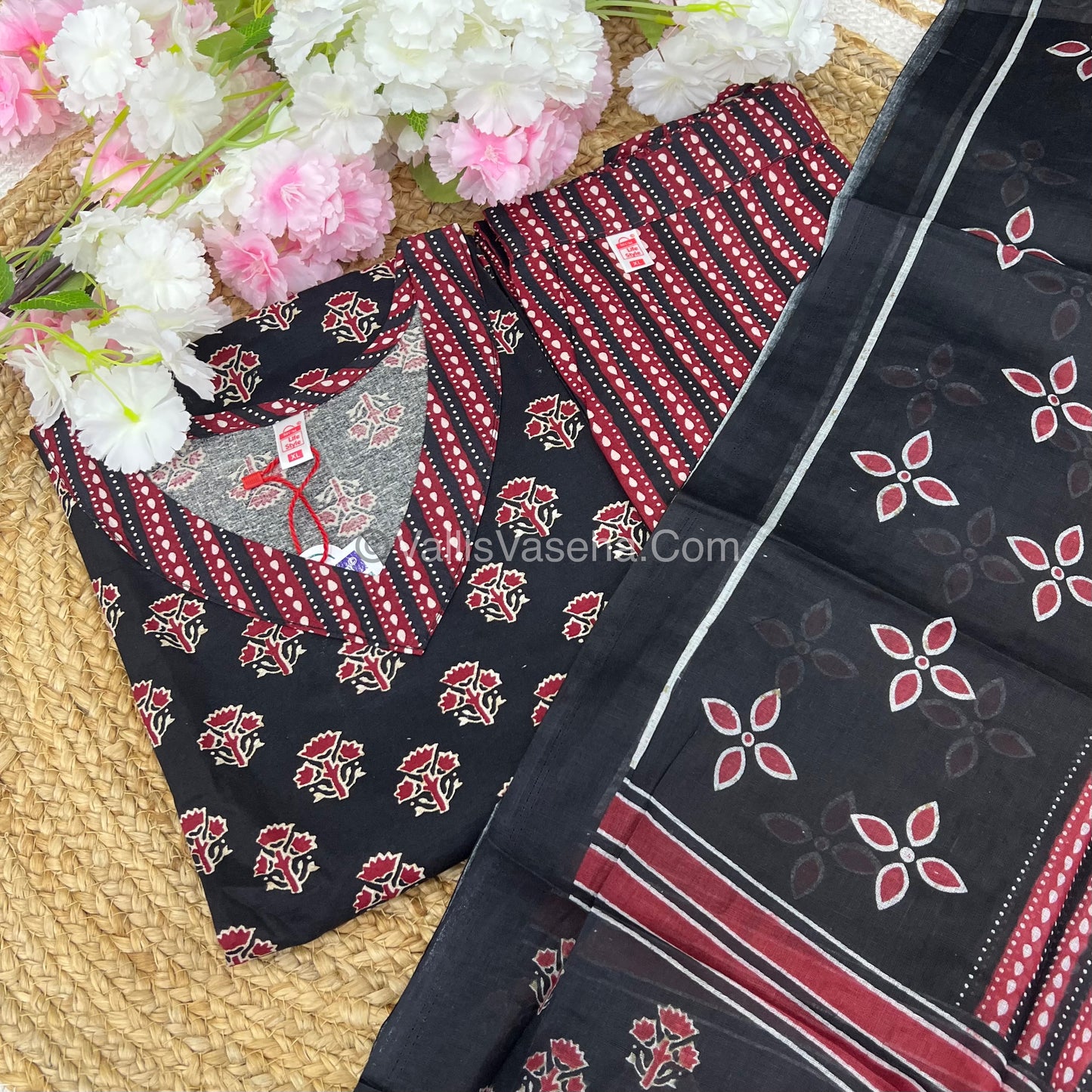 Ready Made - Salwar, Kameez & Duppatta(3pc) - Printed - VVRBS002