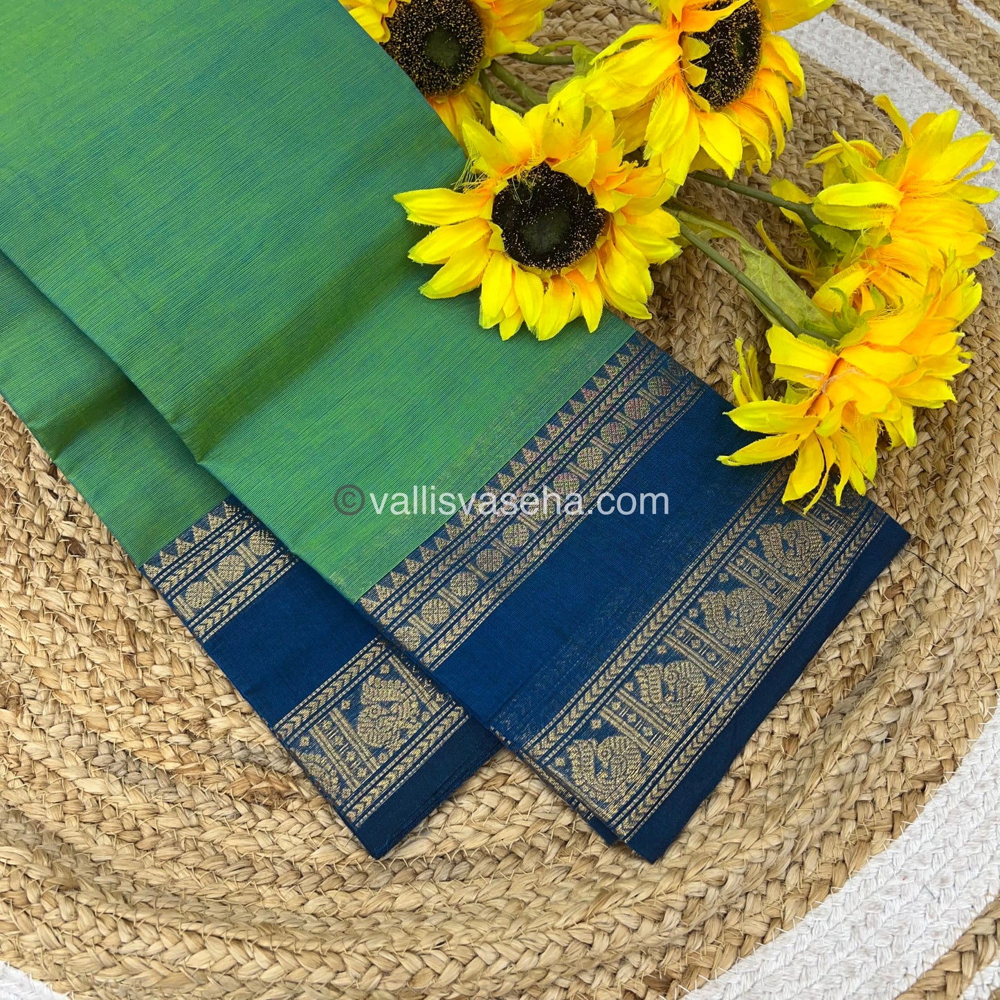 Kanchi Cotton Saree - VVKCS009