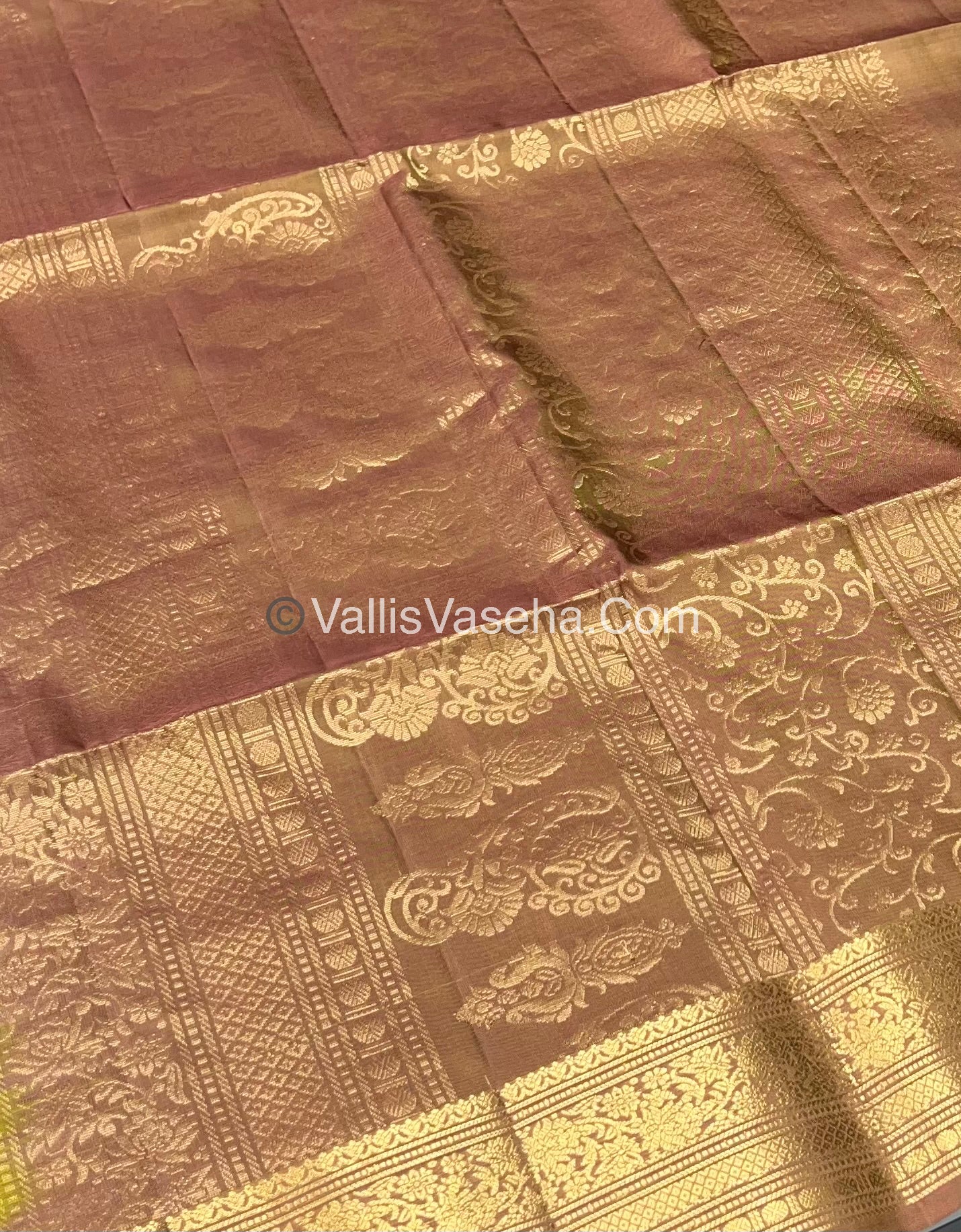Pure Soft Silk Saree - Kanchi Border - VVPSS033