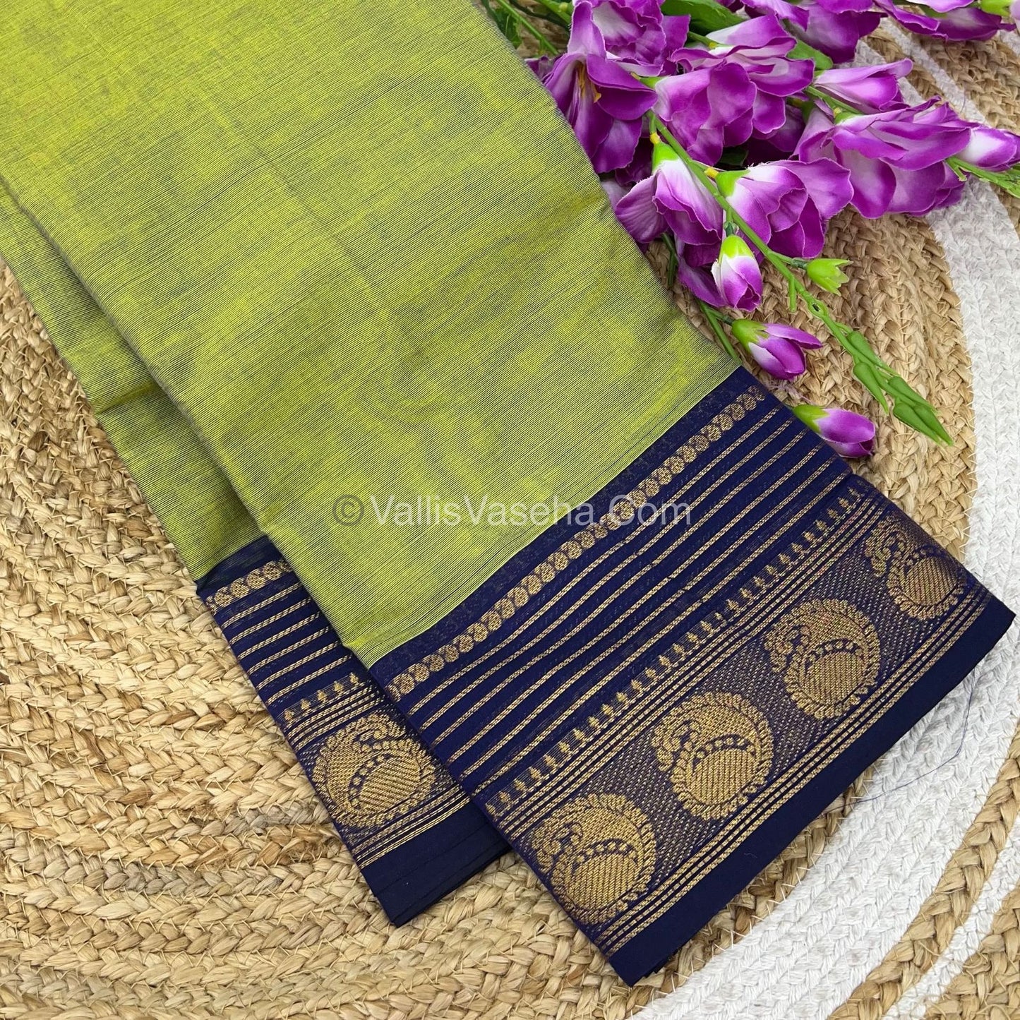 10 Yards - Kanchi Cotton Saree - VVKC901