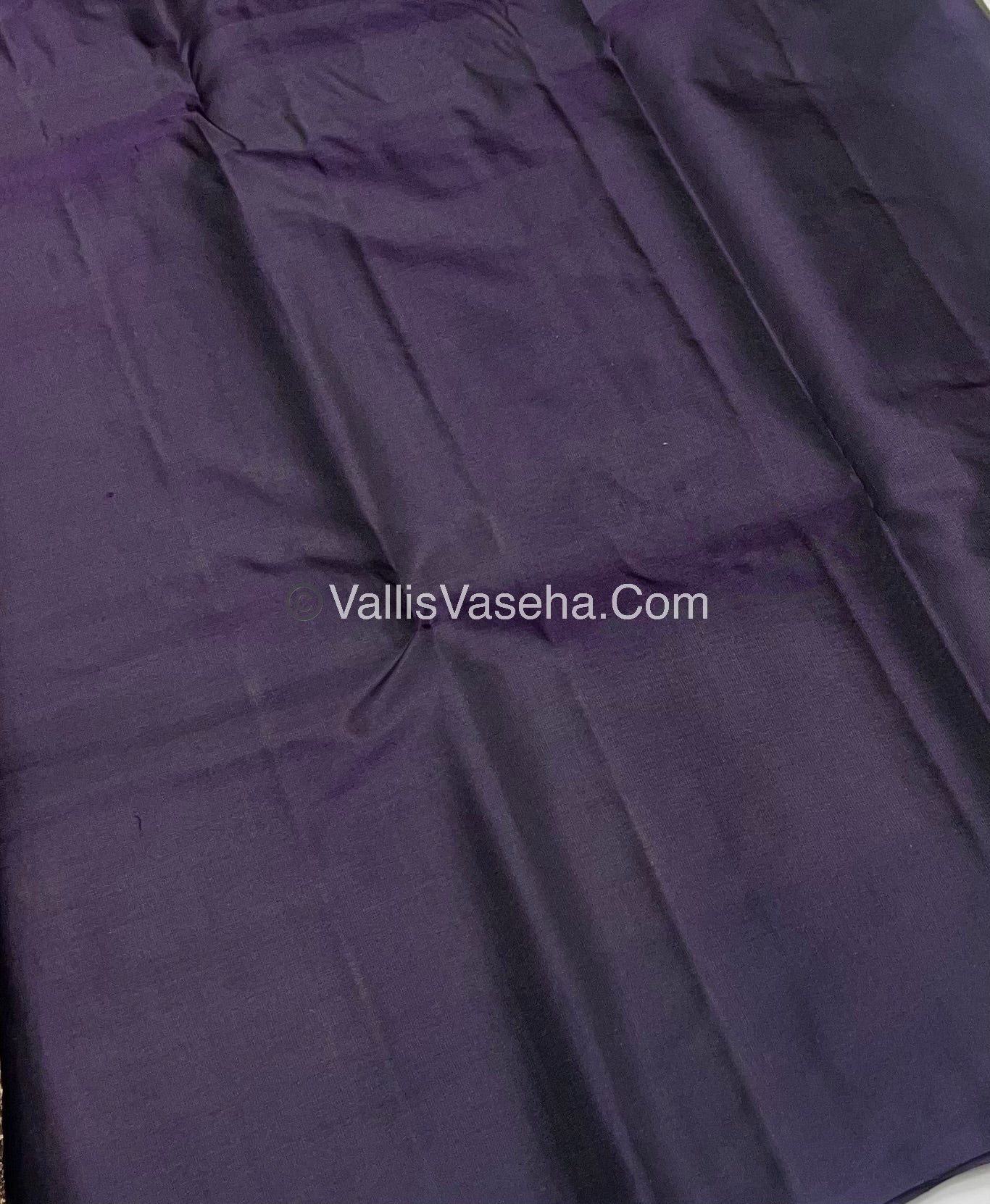 Half Mix - Pure Soft Silk Saree - VVPSS030